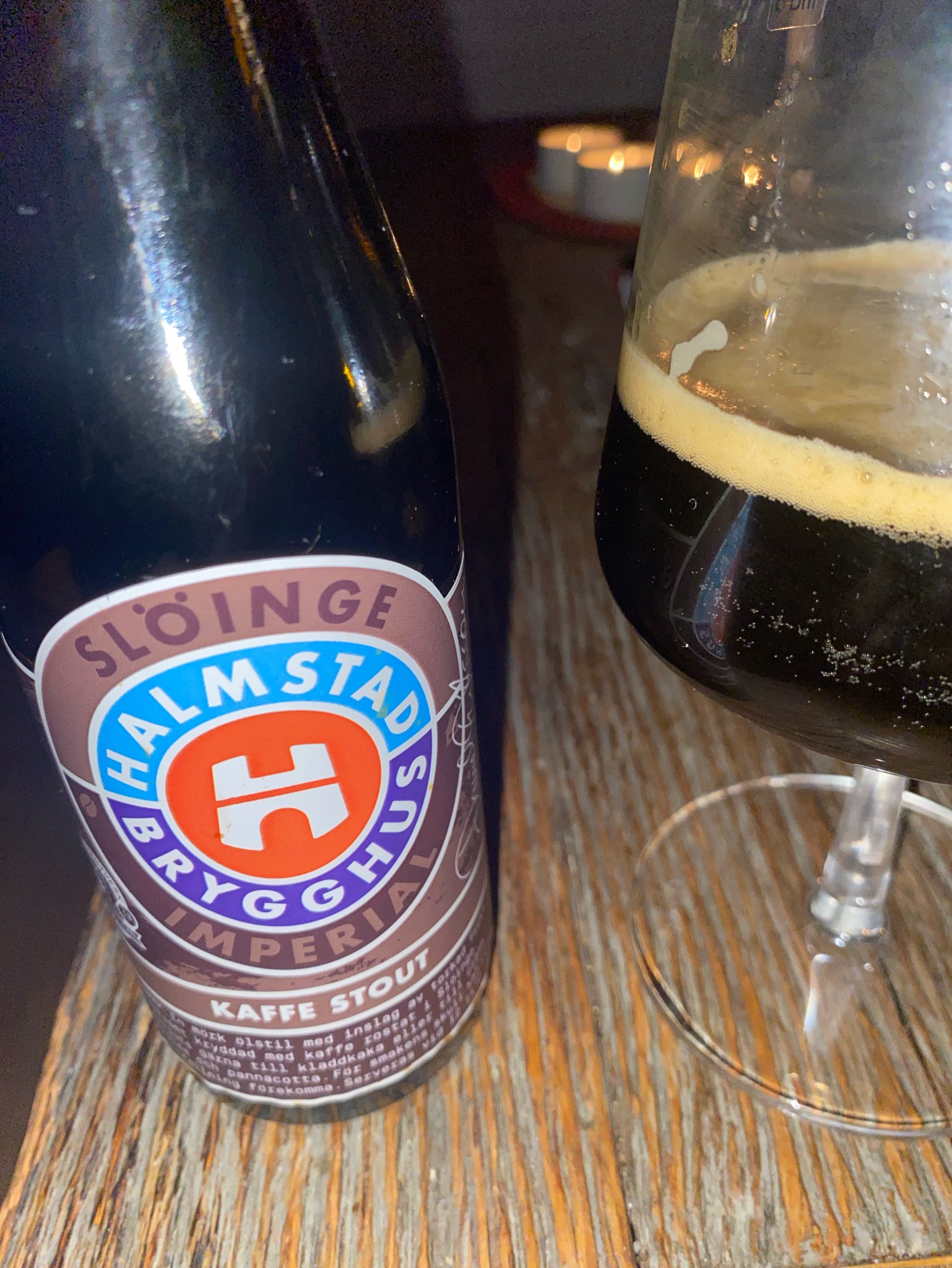 Slöinge Imperial Kaffe Stout, Halmstad Brygghus