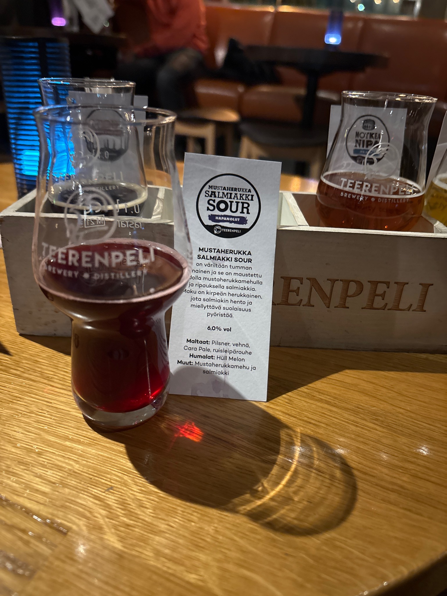 Mustaherukka Salmiakki Sour, Finland