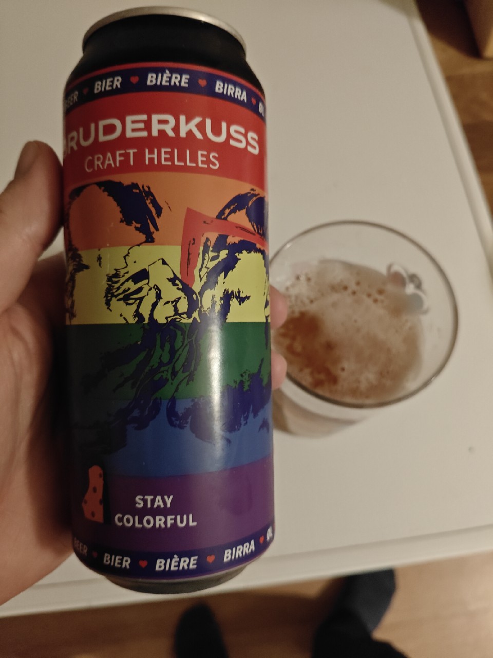 Bruderkuss, Privatbrauerei H. Egerer