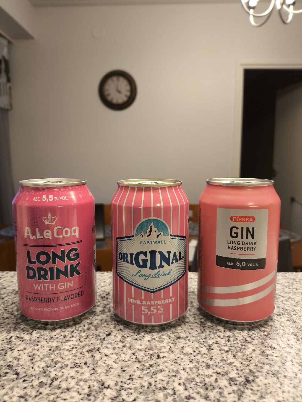 Pirkka GIN Raspberry Long Drink, Finland