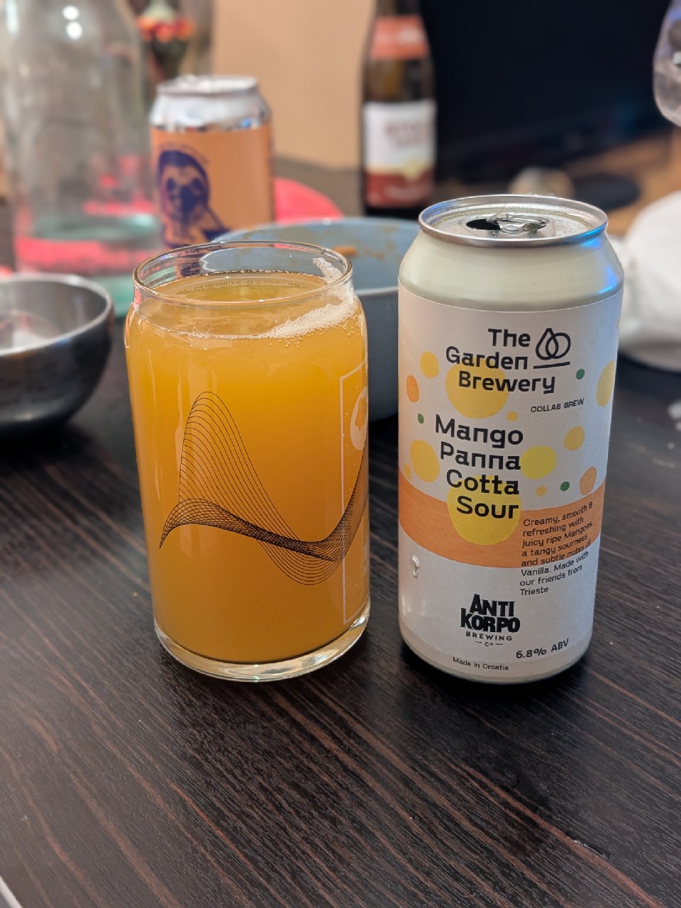 Mango Panna Cotta Sour, Croatia