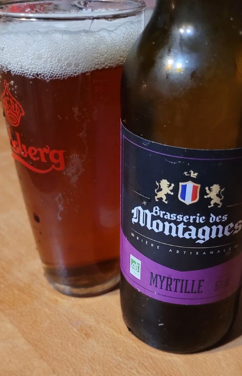 Brasserie Des Montagnes Myrtille, Brasserie Des Montagnes