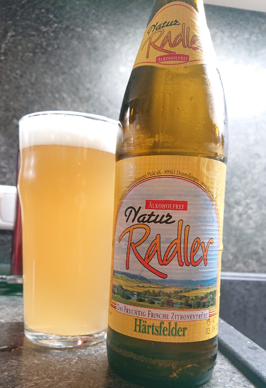 Härtsfelder Natur Radler Alkoholfrei, Härtsfelder Familienbrauerei Hald