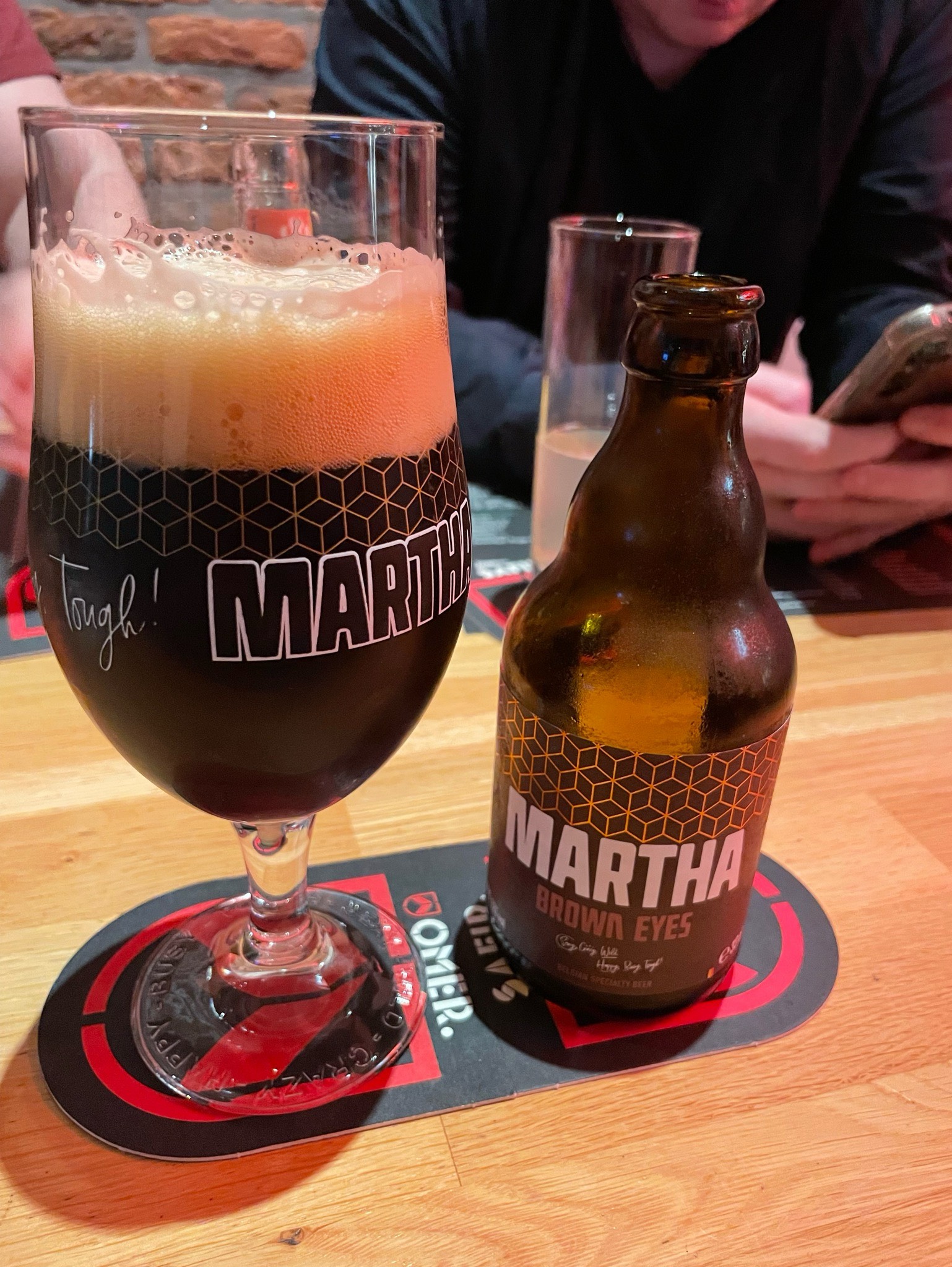 Martha Brown Eyes, Belgium