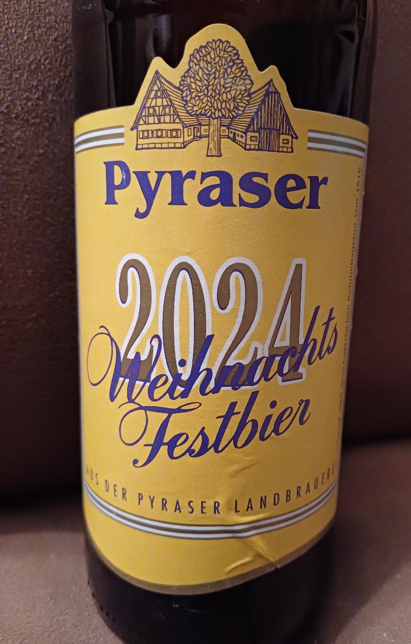 Pyraser Weihnachtsfestbier 2024, Germany