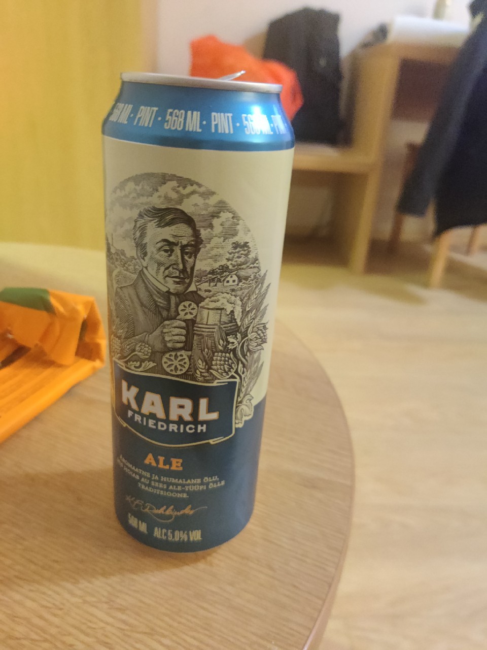 Karl Friedrich Ale, Estonia