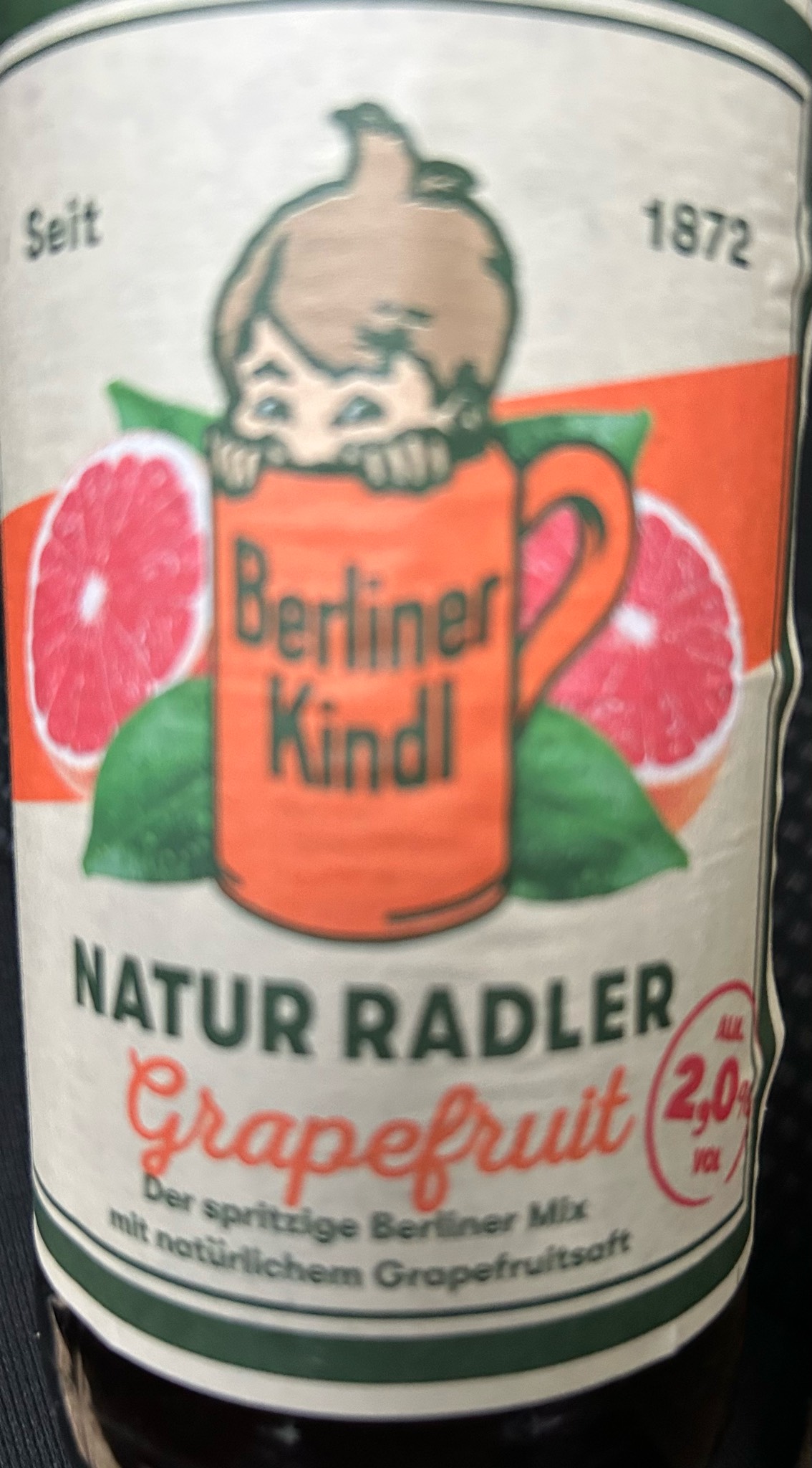 Natur Radler Grapefruit, Germany