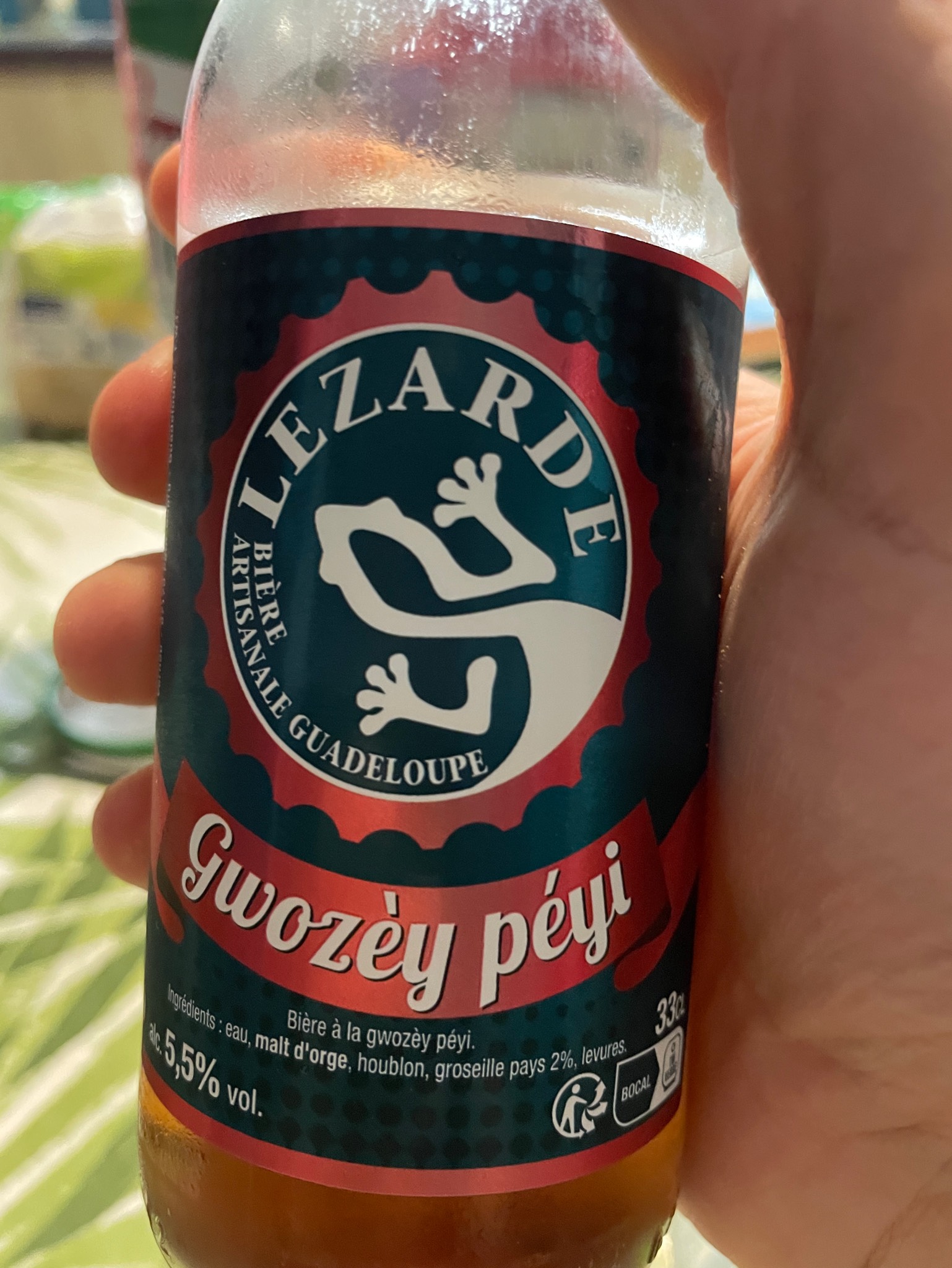 Lézarde Gwozèy Péyi, Guadeloupe