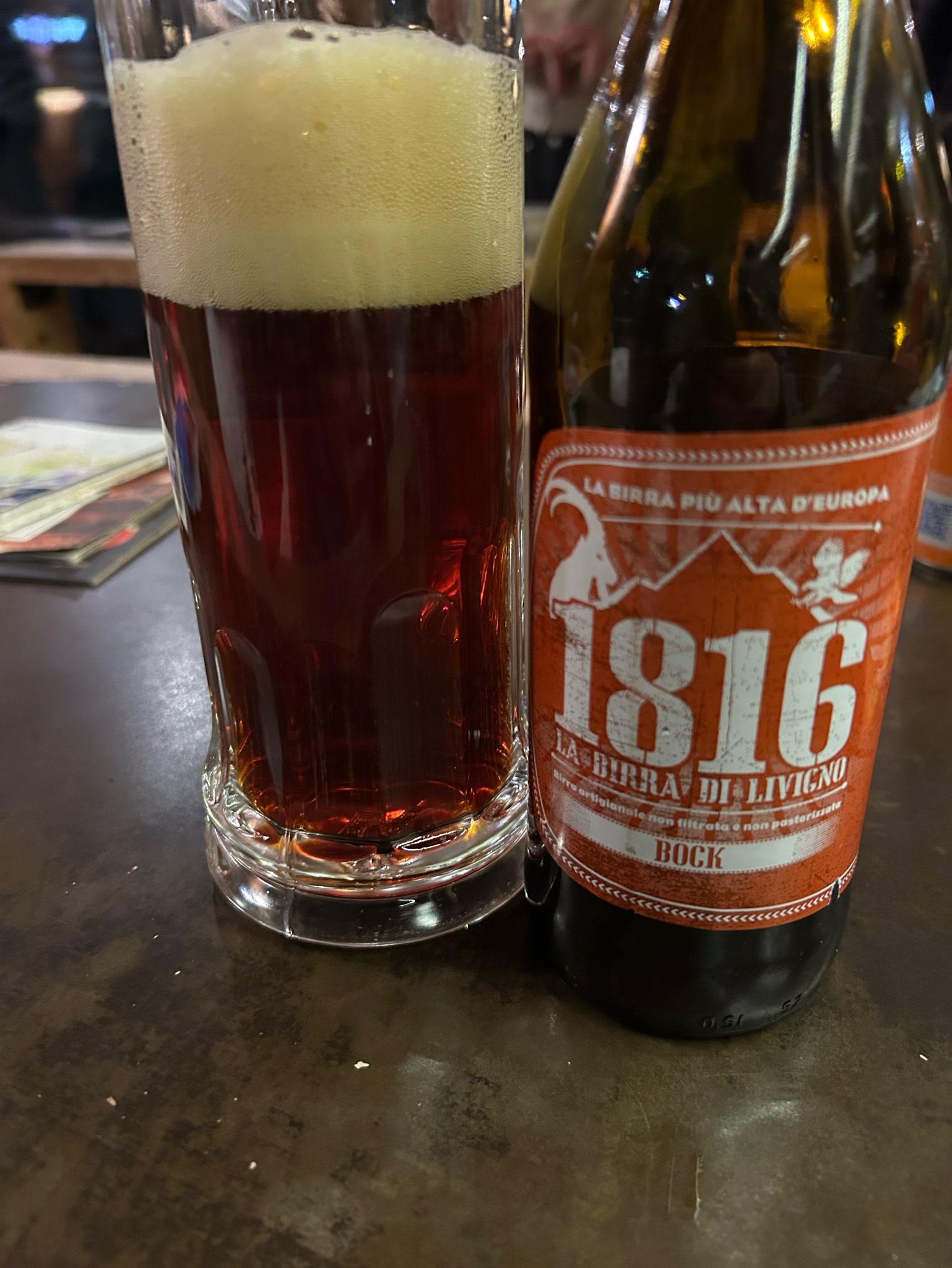Bock, 1816 la birra di Livigno