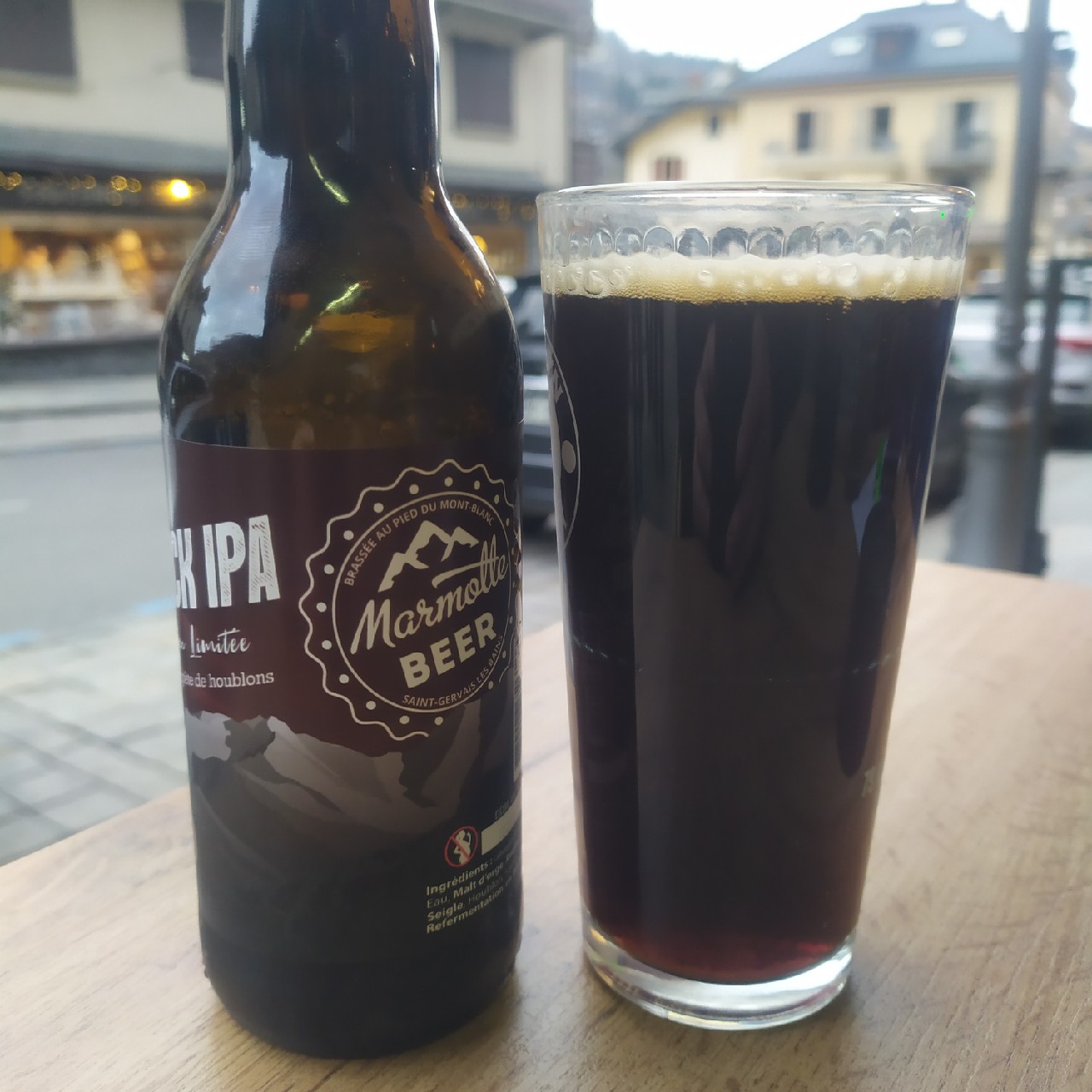 Marmotte Beer Black IPA, Marmotte Beer