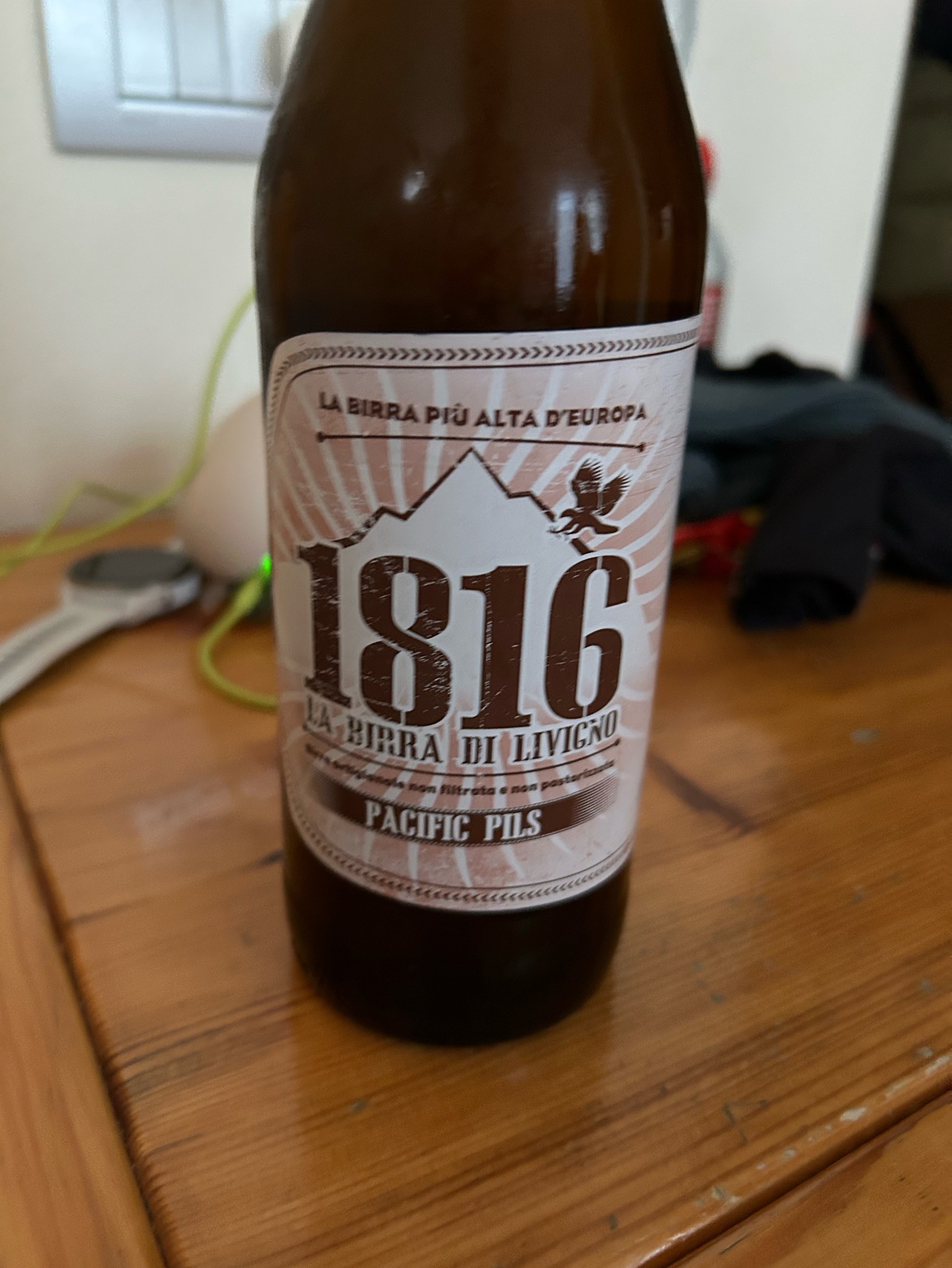 Pacific pils, 1816 la birra di Livigno