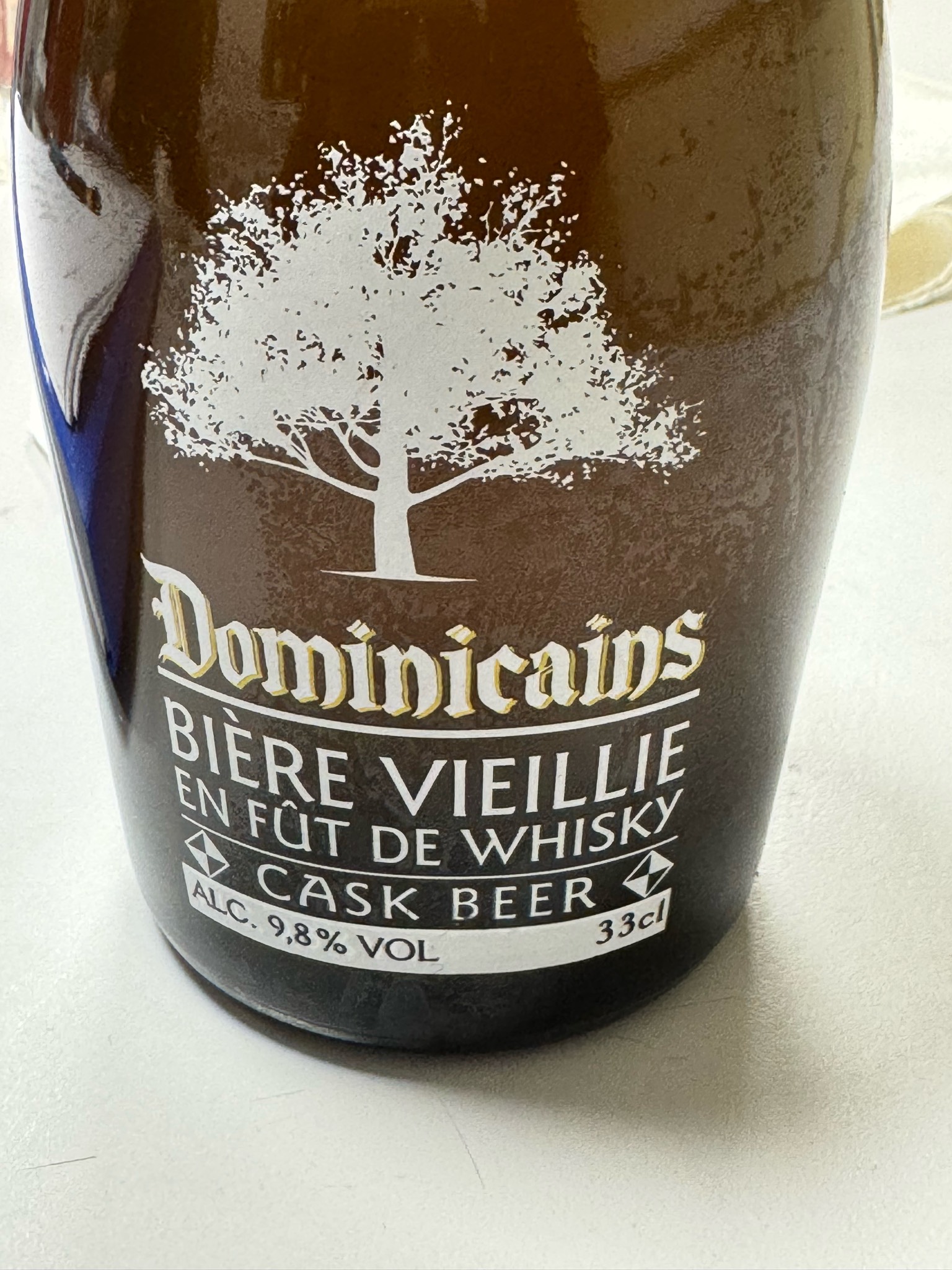 Dominicains Bière vieillie en fût de whisky, Belgium