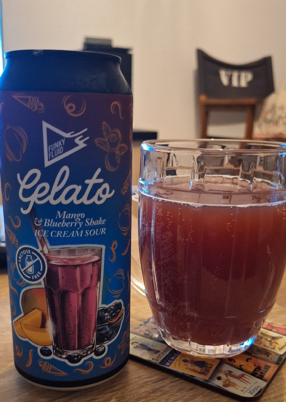 Gelato: Mango & Blueberry Shake, Poland