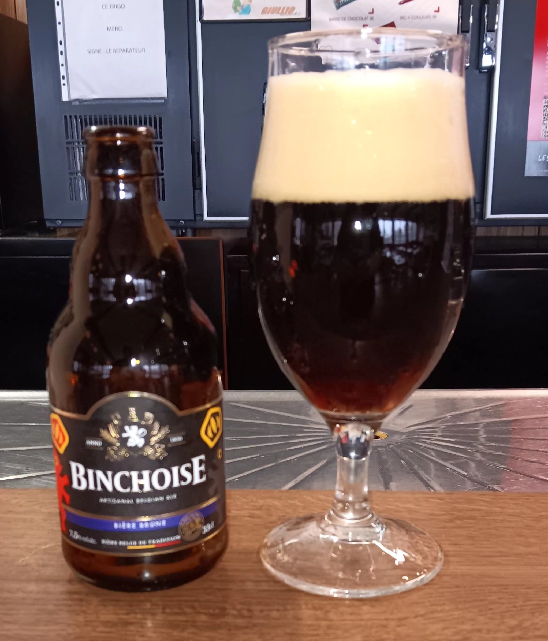 Binchoise Bière Brune, Belgium