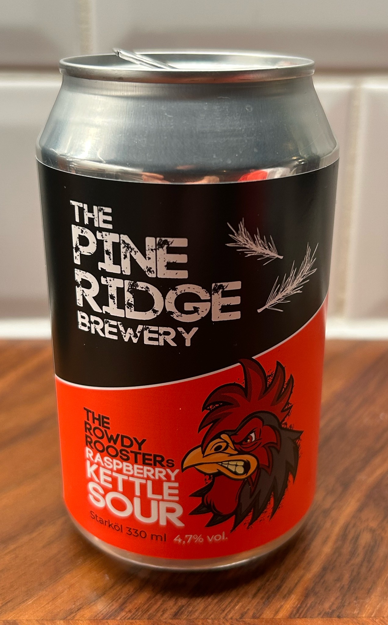 The Rowdy Rooster's Raspberry Kettle Sour, Sweden