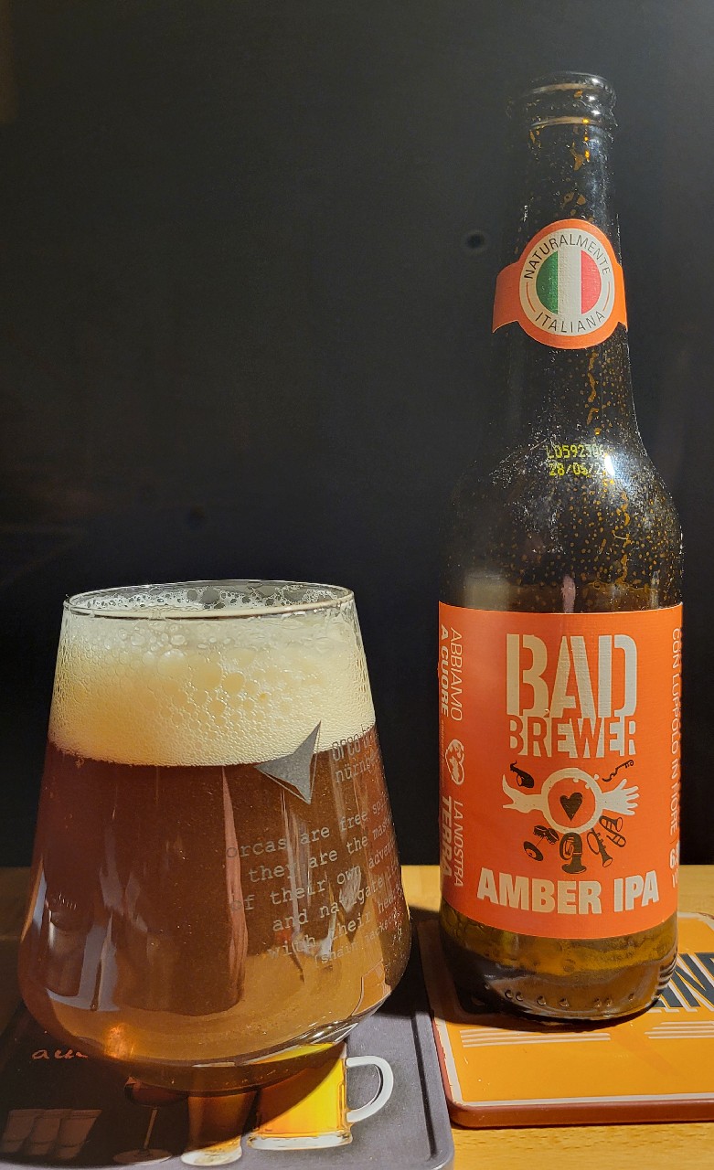Bad Brewer Amber IPA, Italy