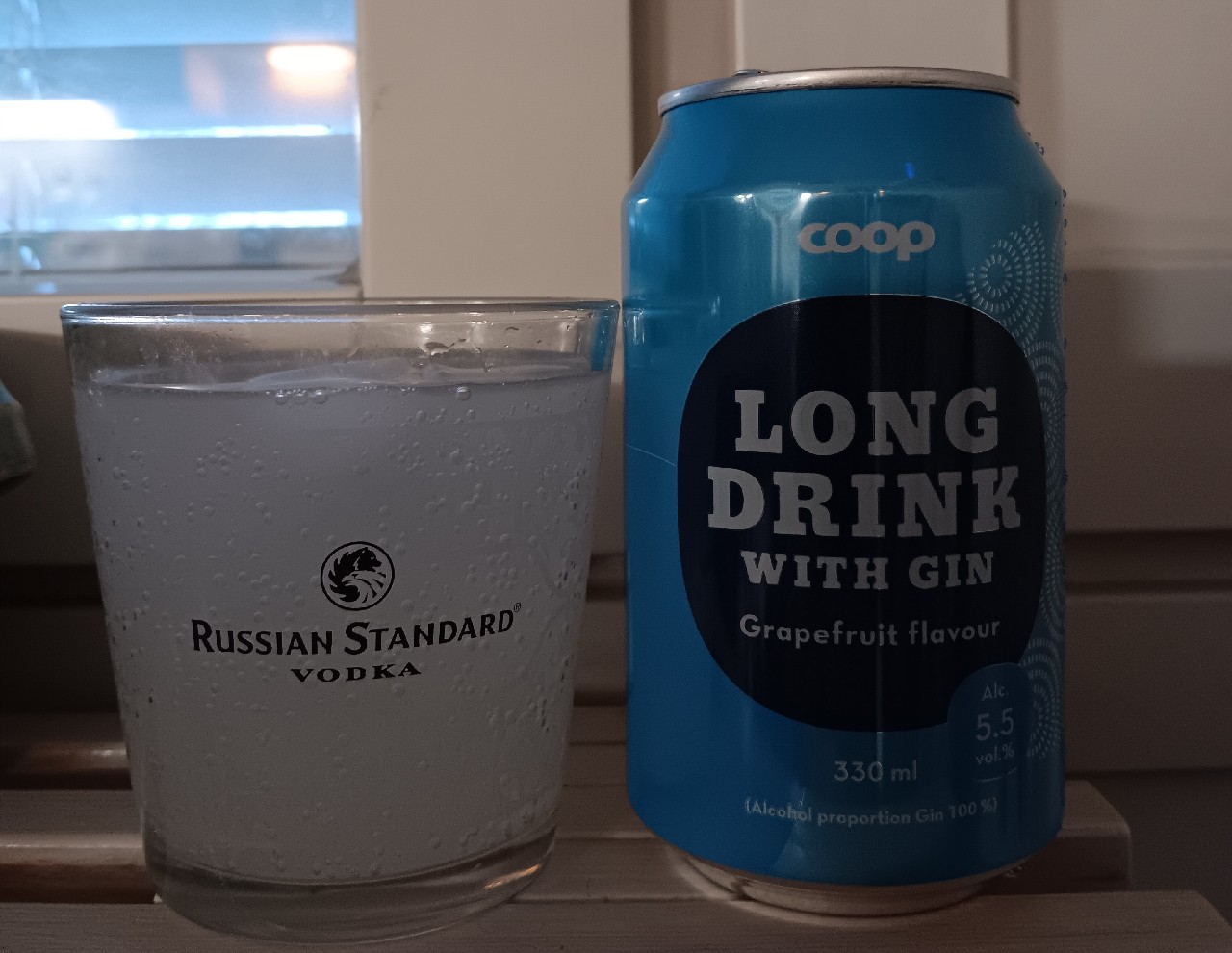Coop Grapefruit Long Drink, Finland