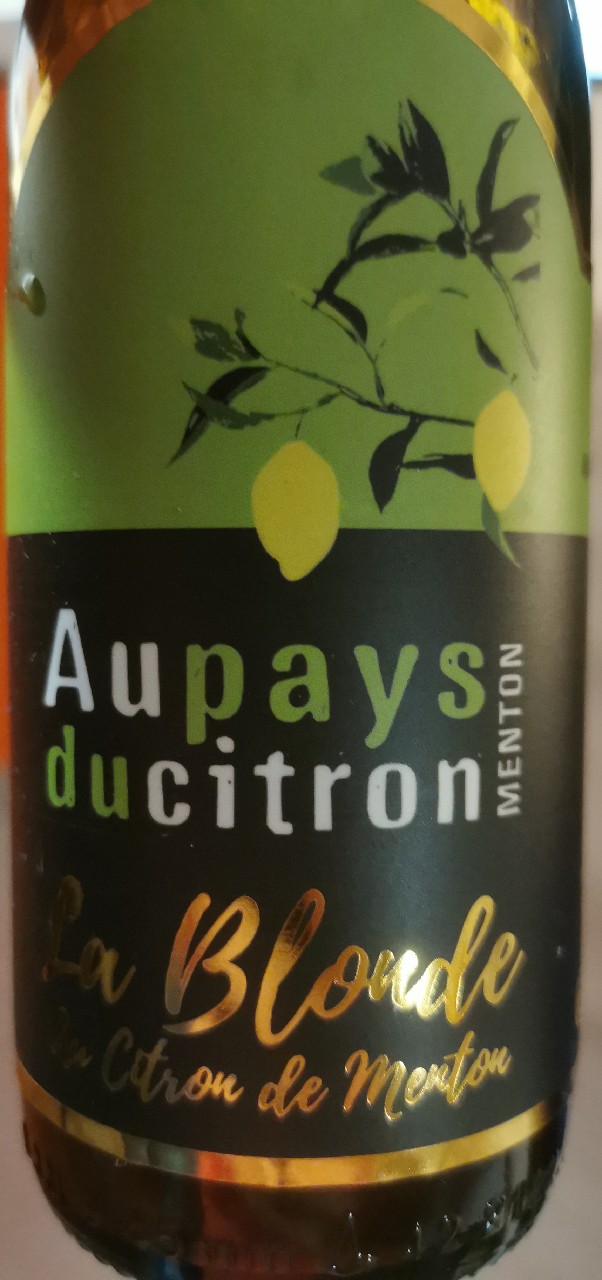 Au Pays Du Citron Menton Blonde, La Mentounasc