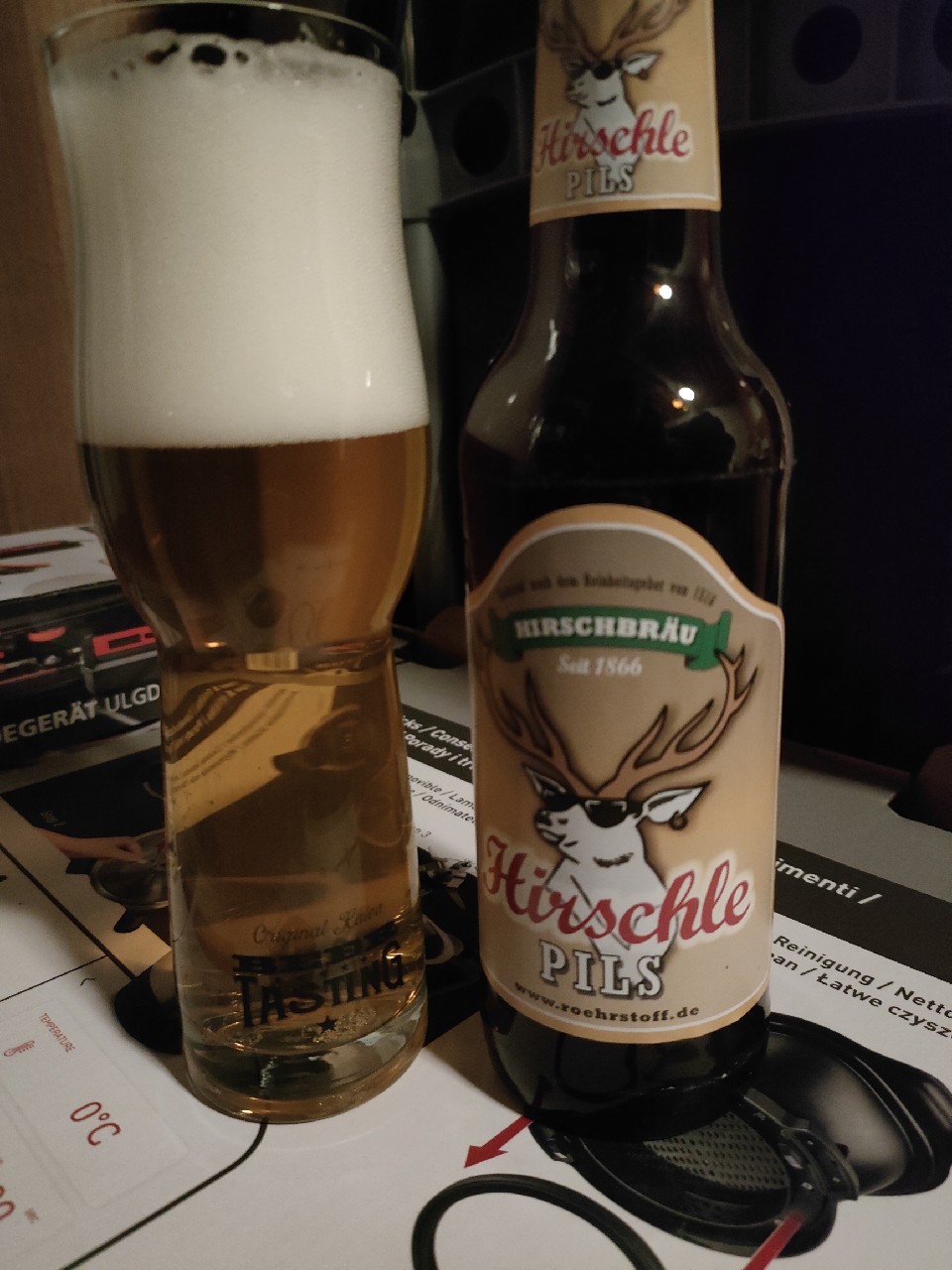 Hirschle Pils, Getränke Grammer GbR Rottenburg-Ergenzingen