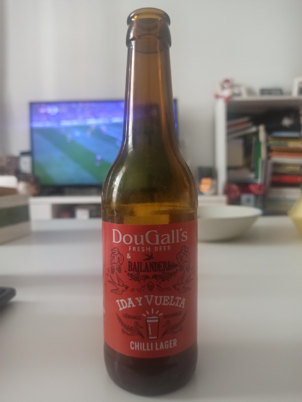 ida y vuelta. Chilli Lager, Spain