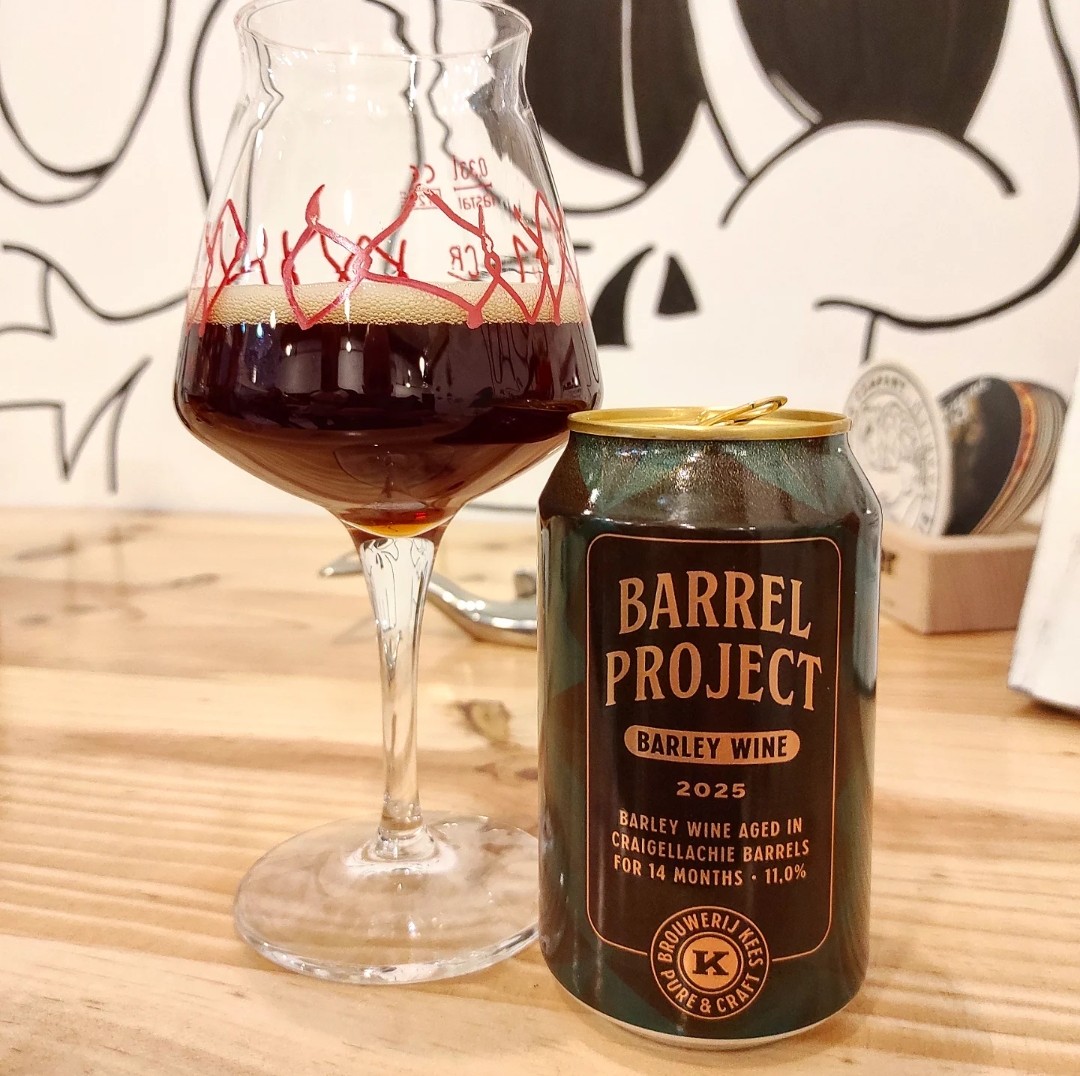 barrel project barley wine 2025 aged in craigellachie barrels for 14 months, Netherlands