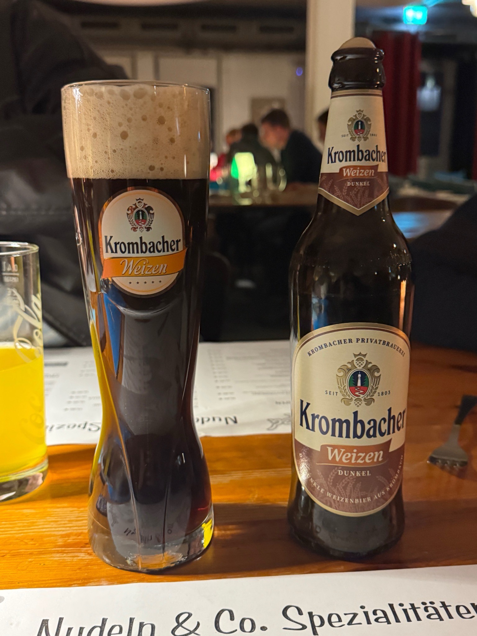 Krombacher Weizen dunkel, Germany