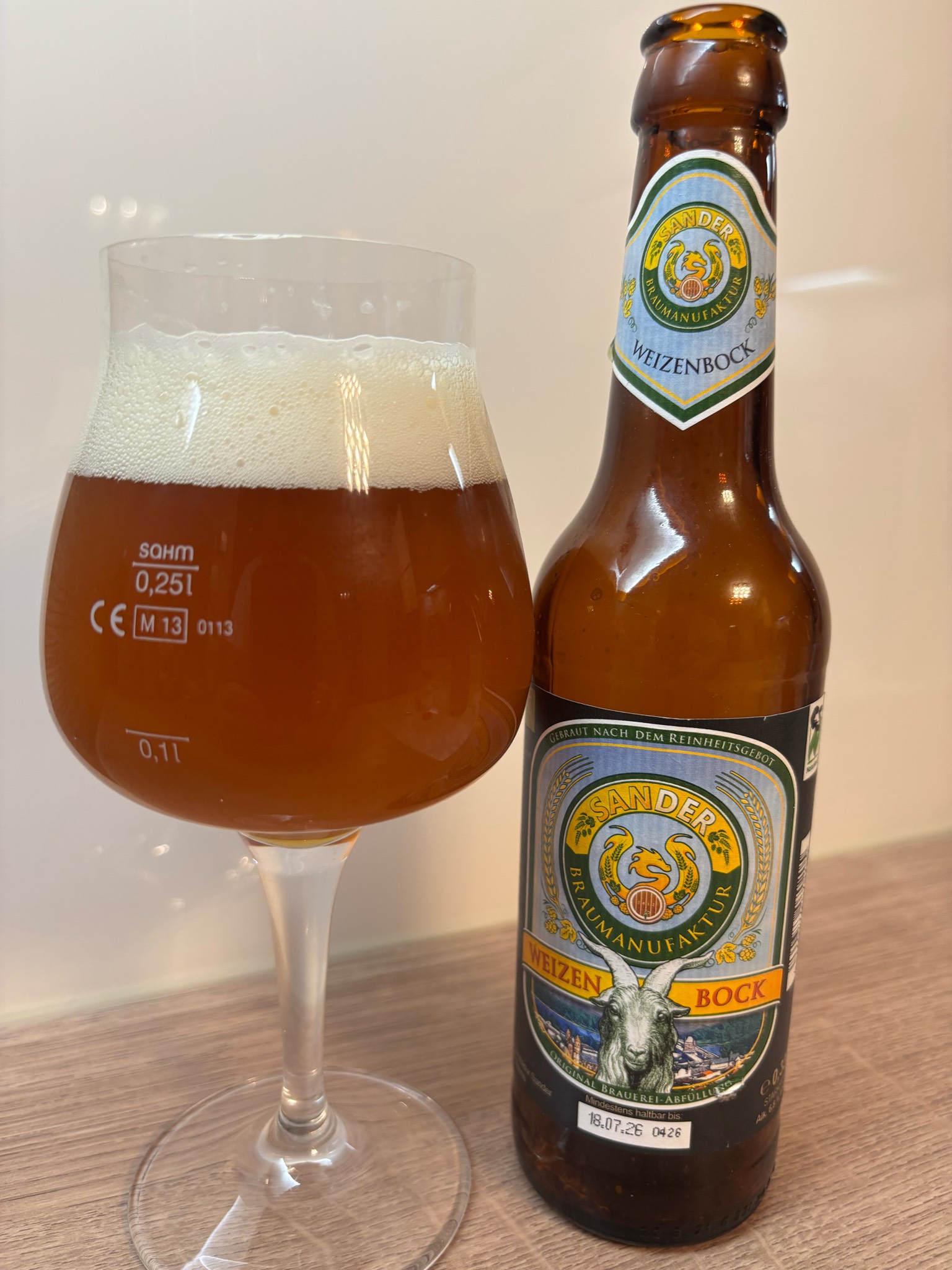 Sander Weizen Bock, Germany