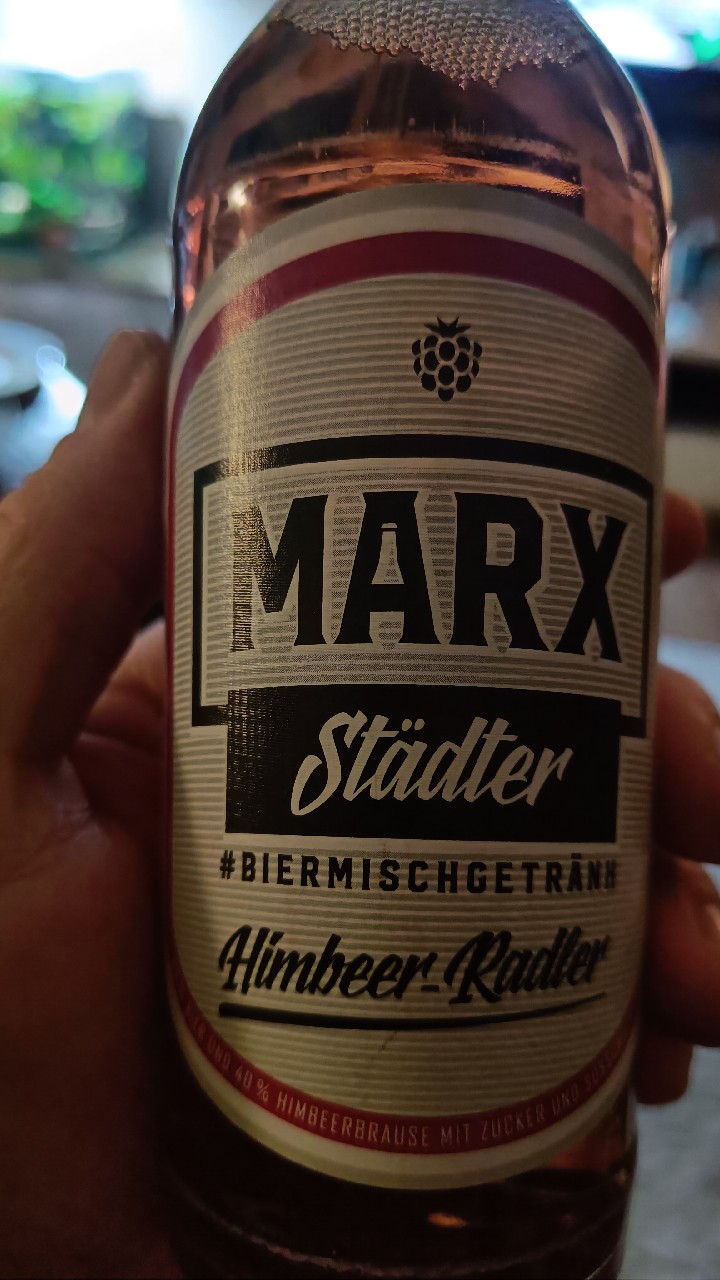 Marx Städter Himbeer-Radler, Germany