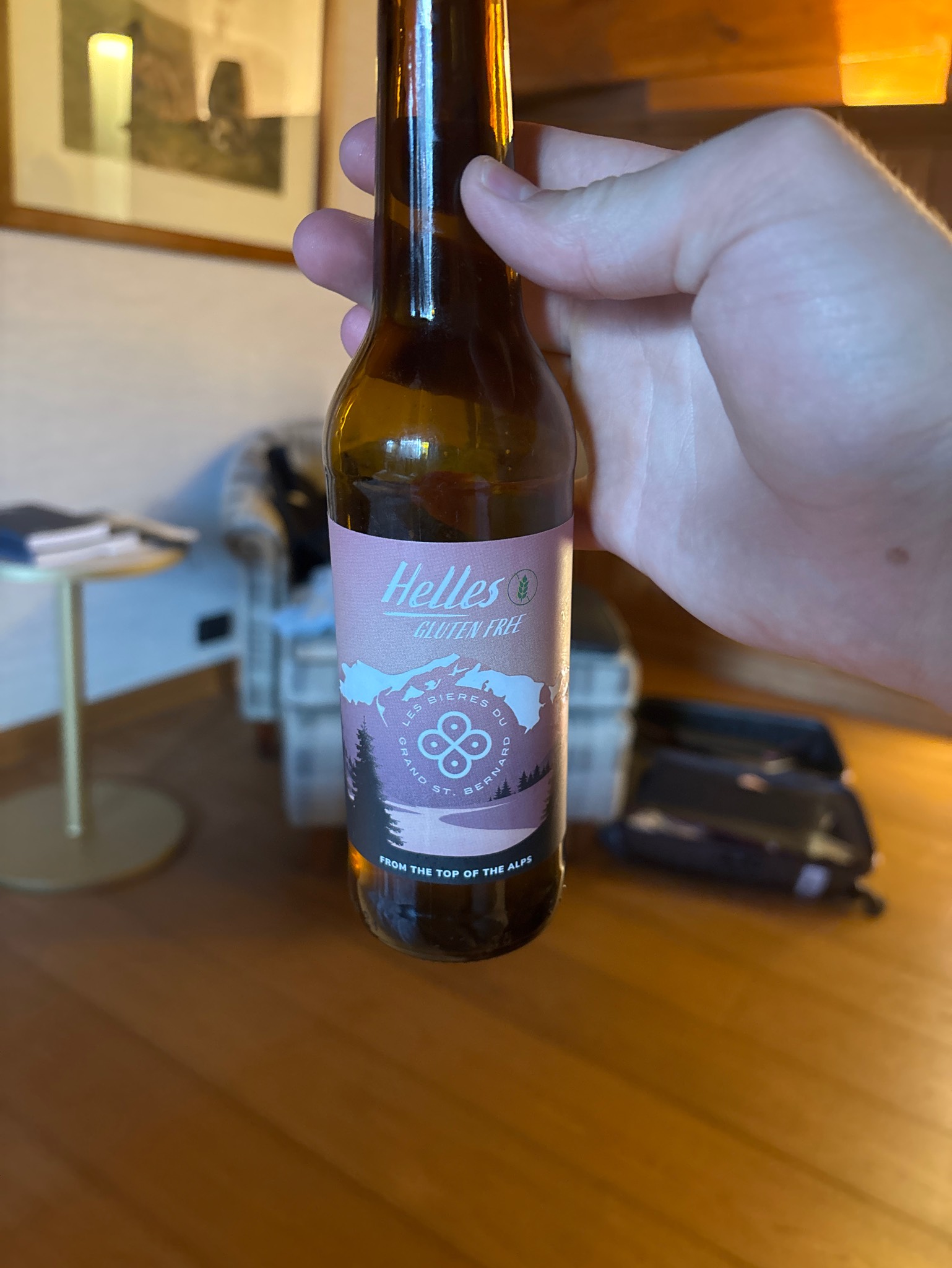 Helles Gluten Free, Les Bières Du Grand St. Bernard