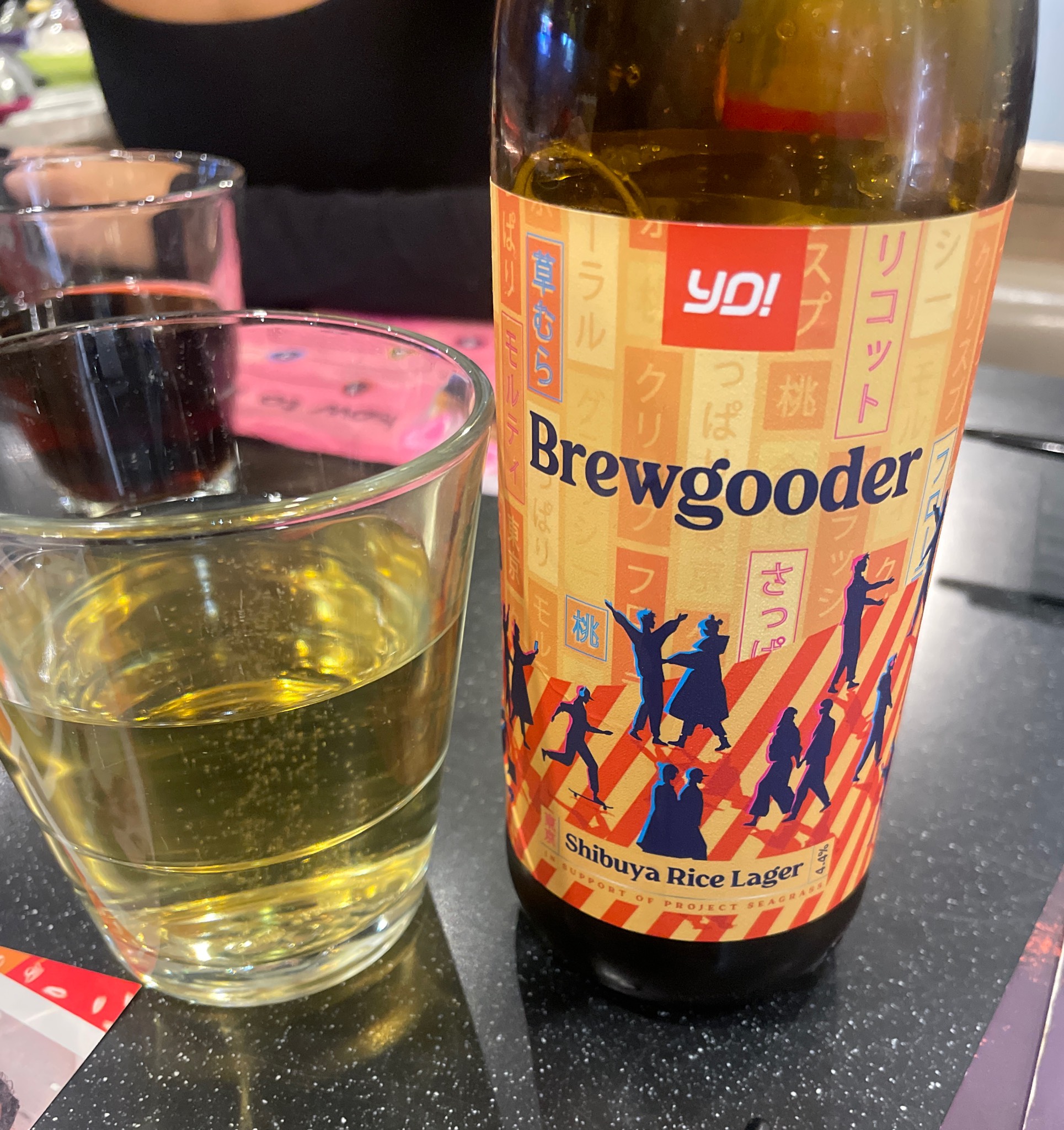 Shibuya Rice lager, Scotland