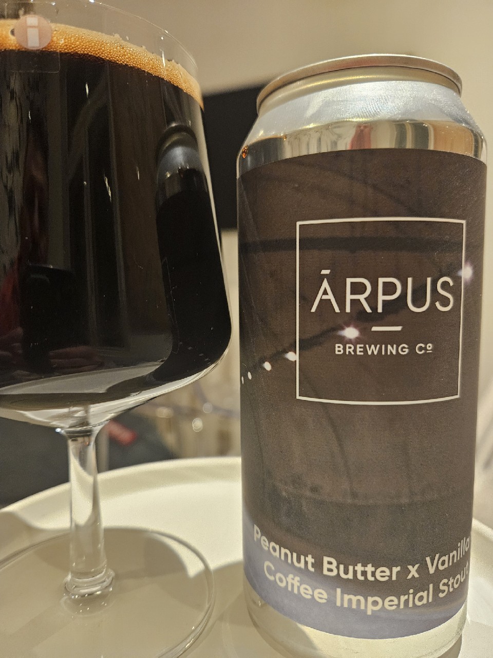 Peanut Butter x Vanilla x Coffee Imperial Stout, Latvia