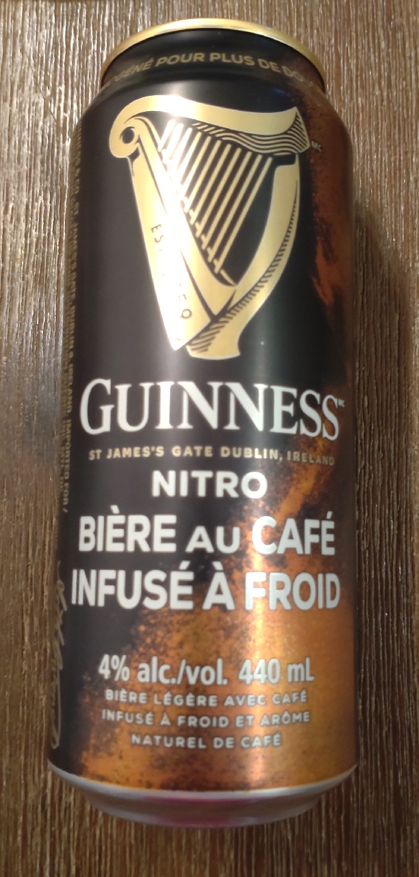 Guinness Nitro Cold Brew Coffee, Ireland