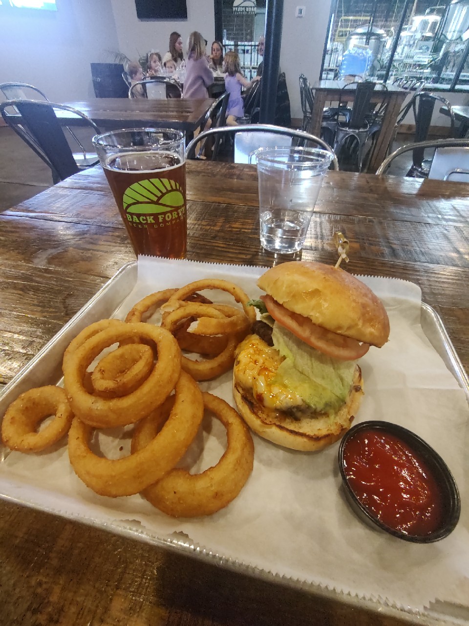 Amber Lager, Back Forty Beer Company