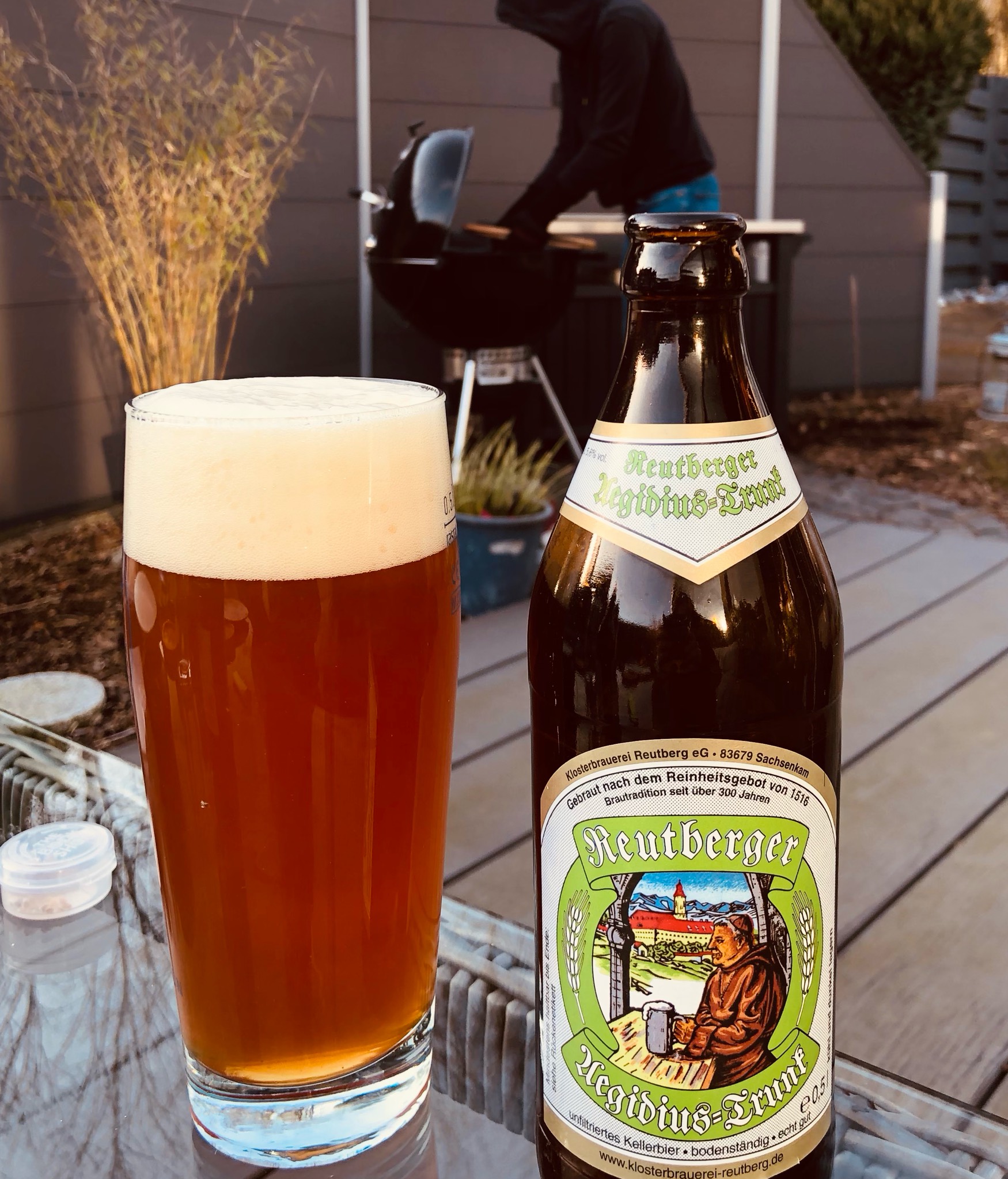 Reutberger Aegidius trunk, Reutberger kloster