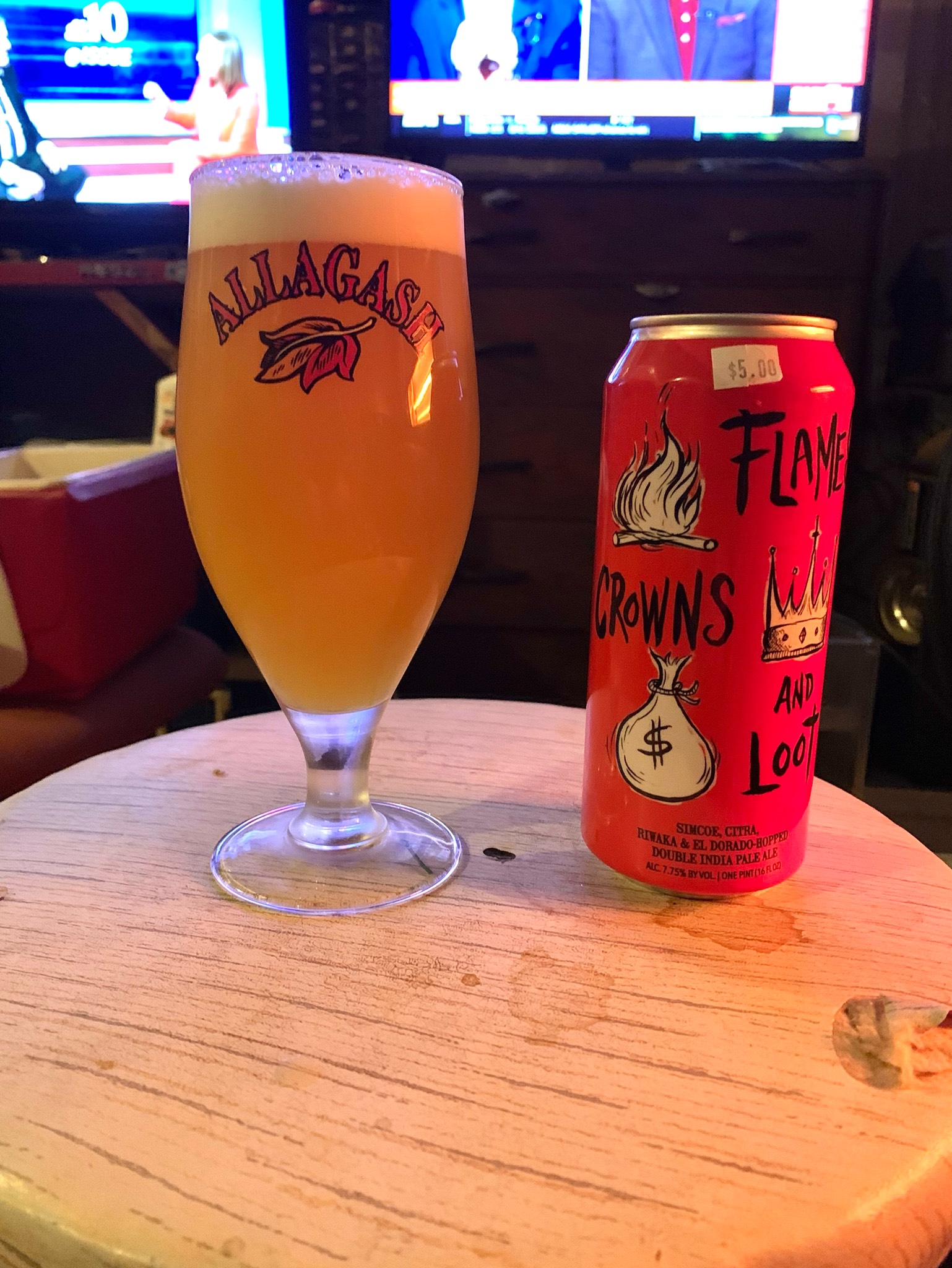 Flames, Crowns and Loot, United States