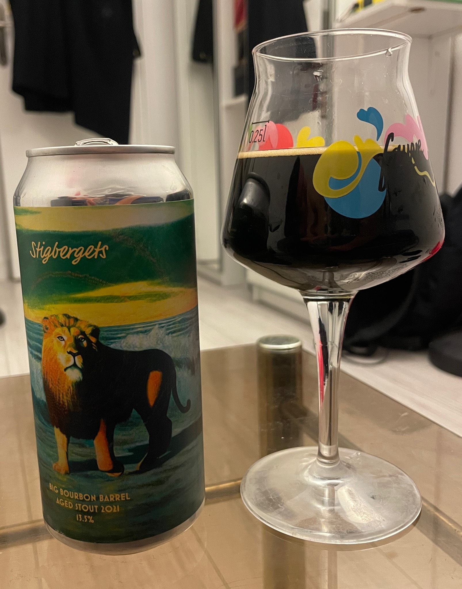 Big Bourbon Barrel Aged Stout 2021, Sweden