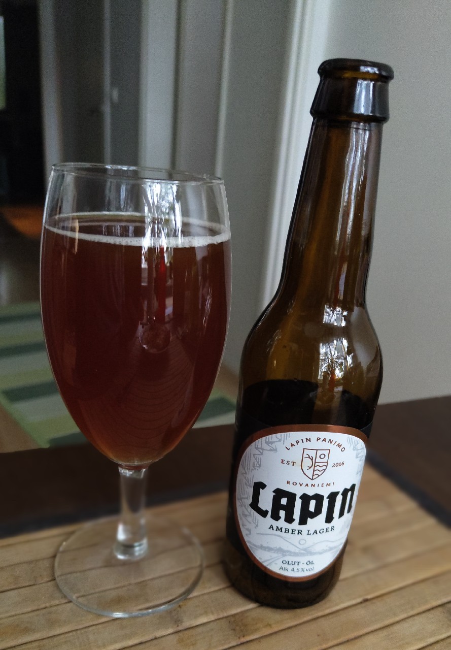 Santa's Hotels Amber Lager, Finland