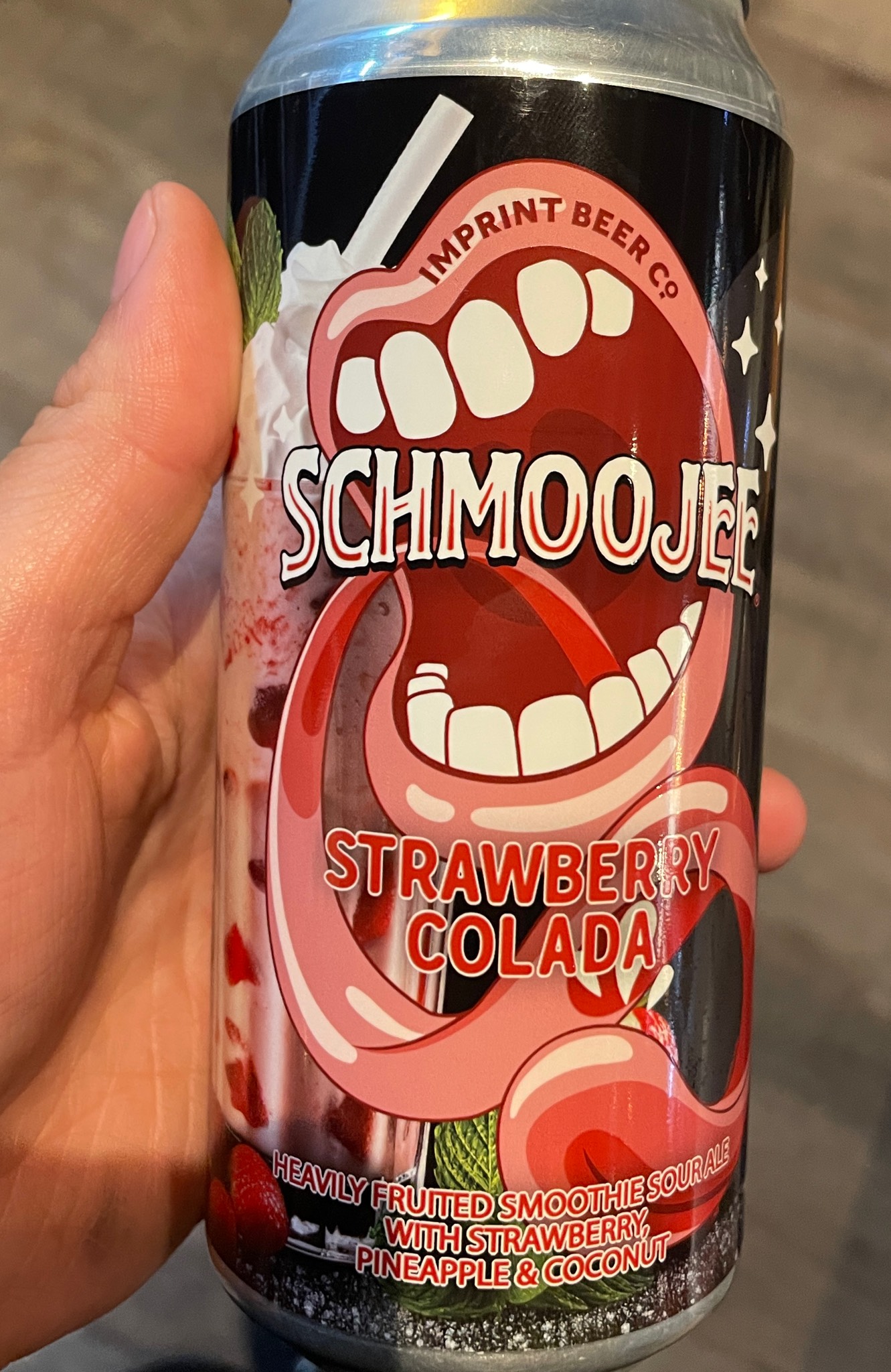 Schmoojee Strawberry Colada, United States