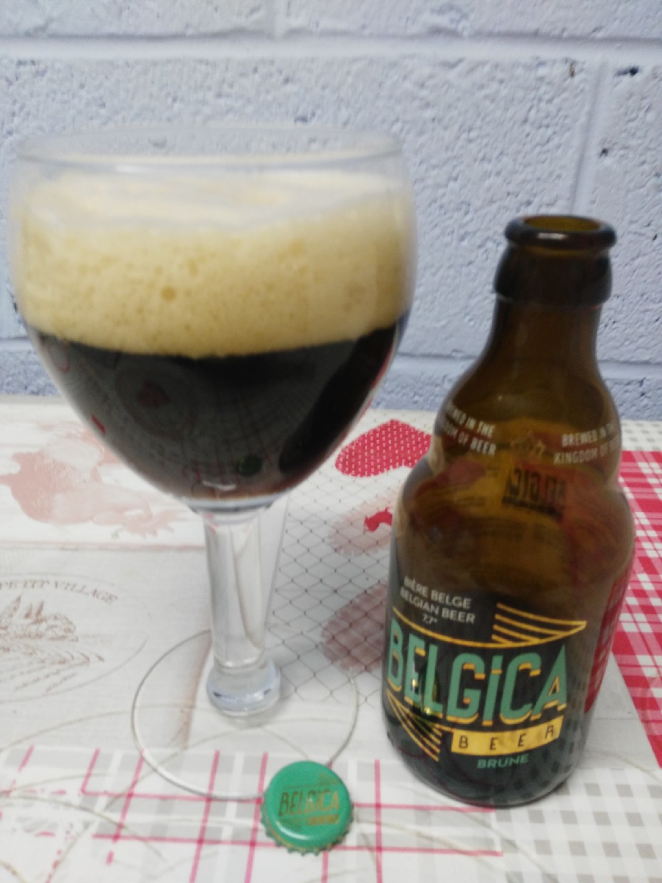 Belgica Beer Brune, Belgium