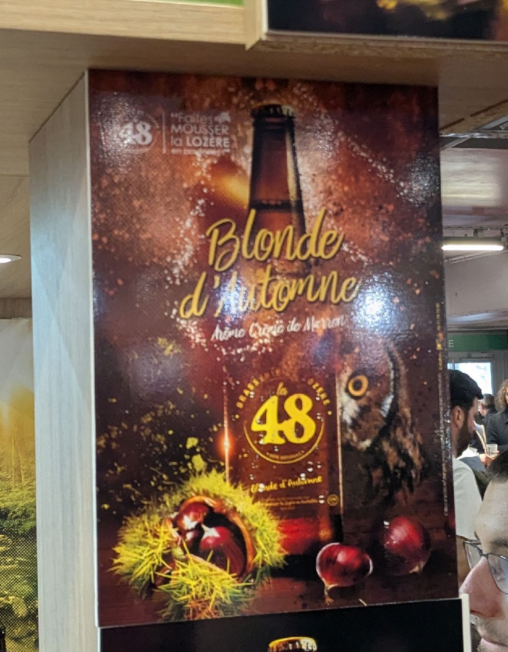 La 48 Blonde à la Crème de la Marron, Brasserie de Lozère (La 48)