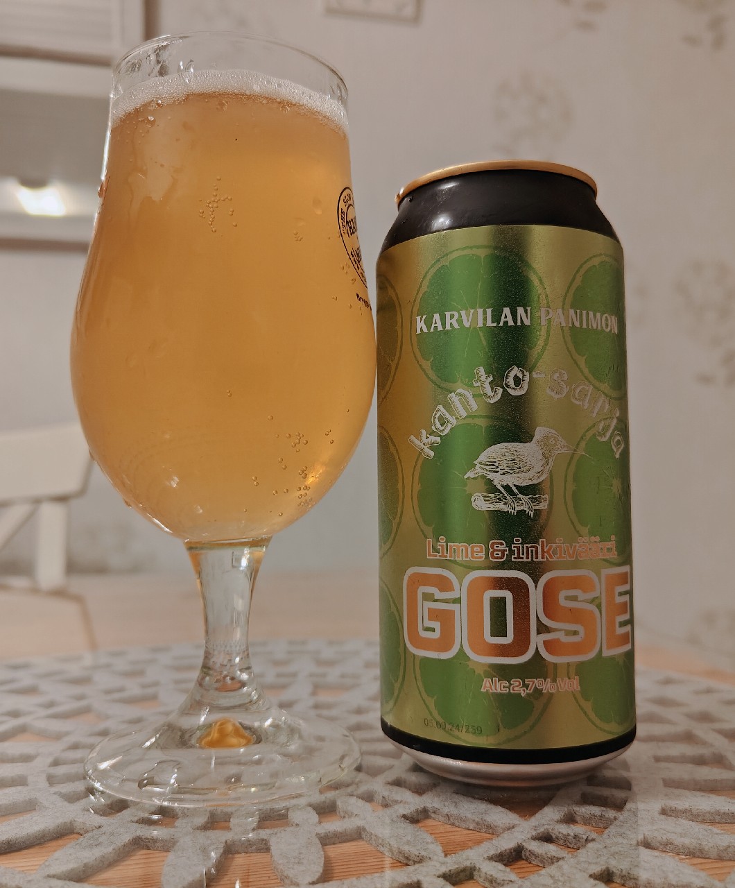 Kanto-sarja: Lime & Inkivääri Gose, Finland