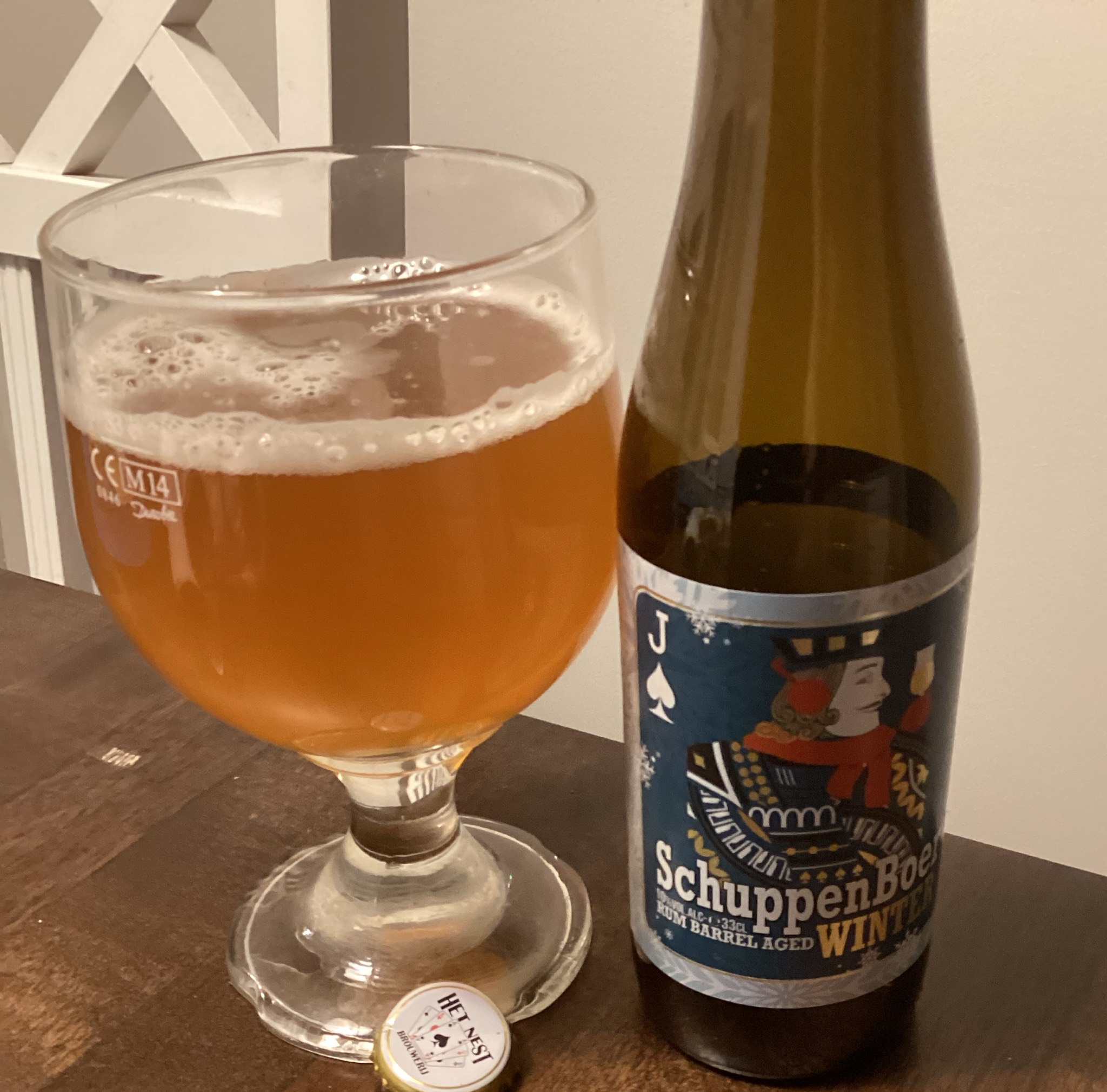 schuppenboer winter rhum barrel aged 2024, Belgium