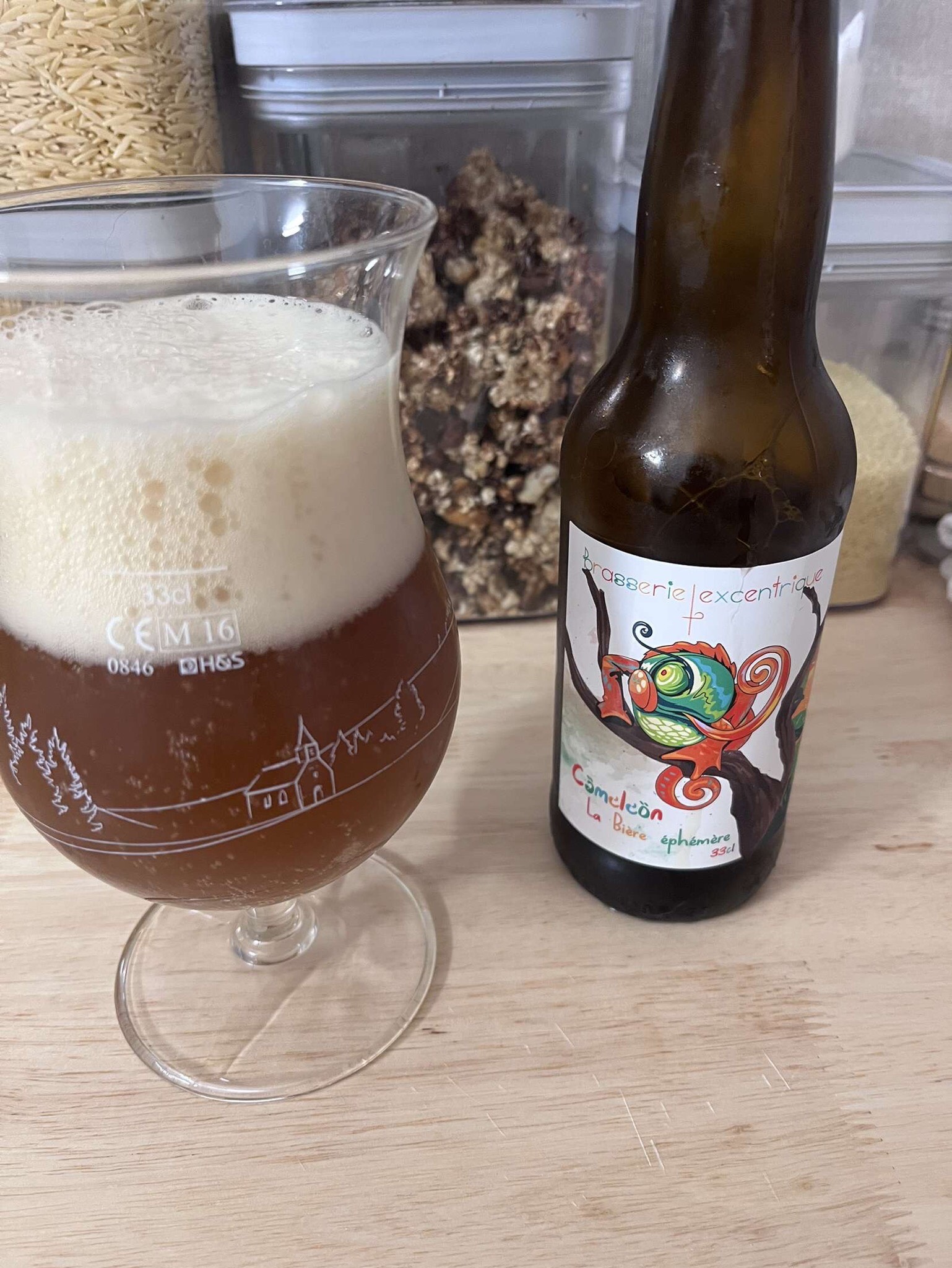 Caméléon - La bière éphémère, Brasserie L'Excentrique