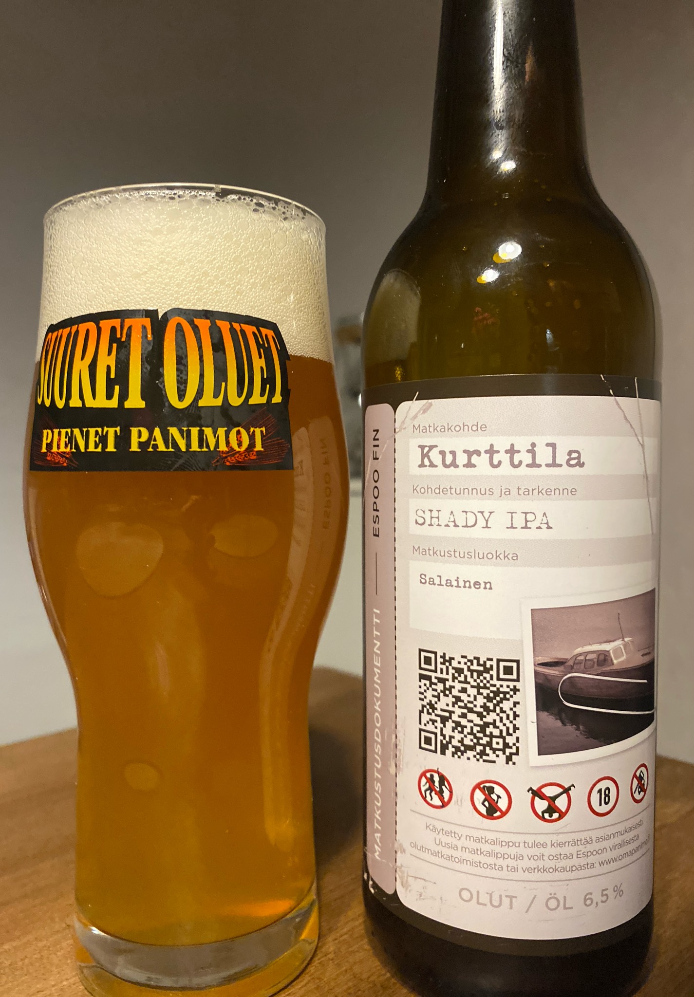 Kurttila Shady IPA, Finland