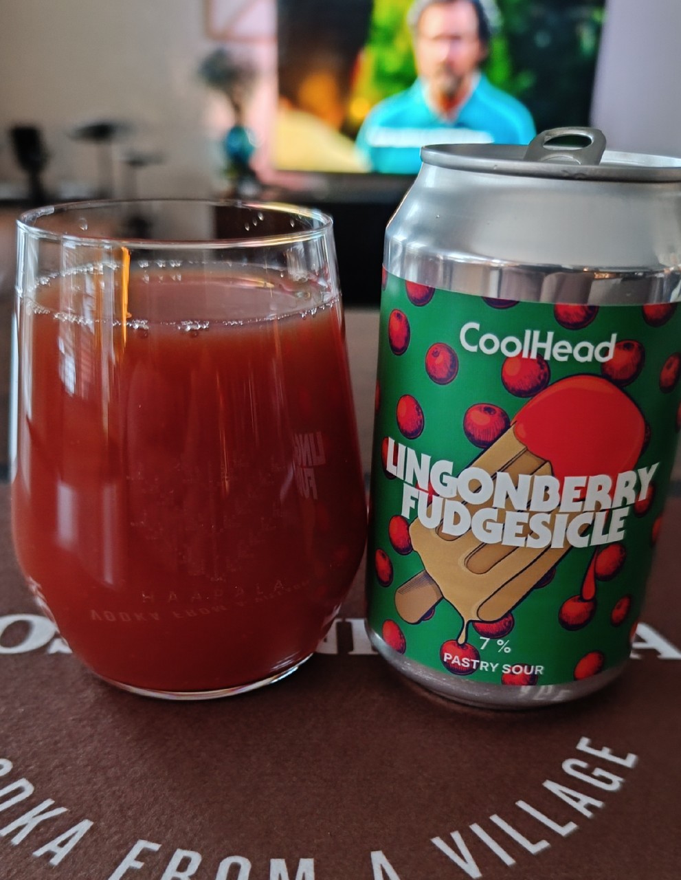 Lingonberry Fudgesicle, Finland