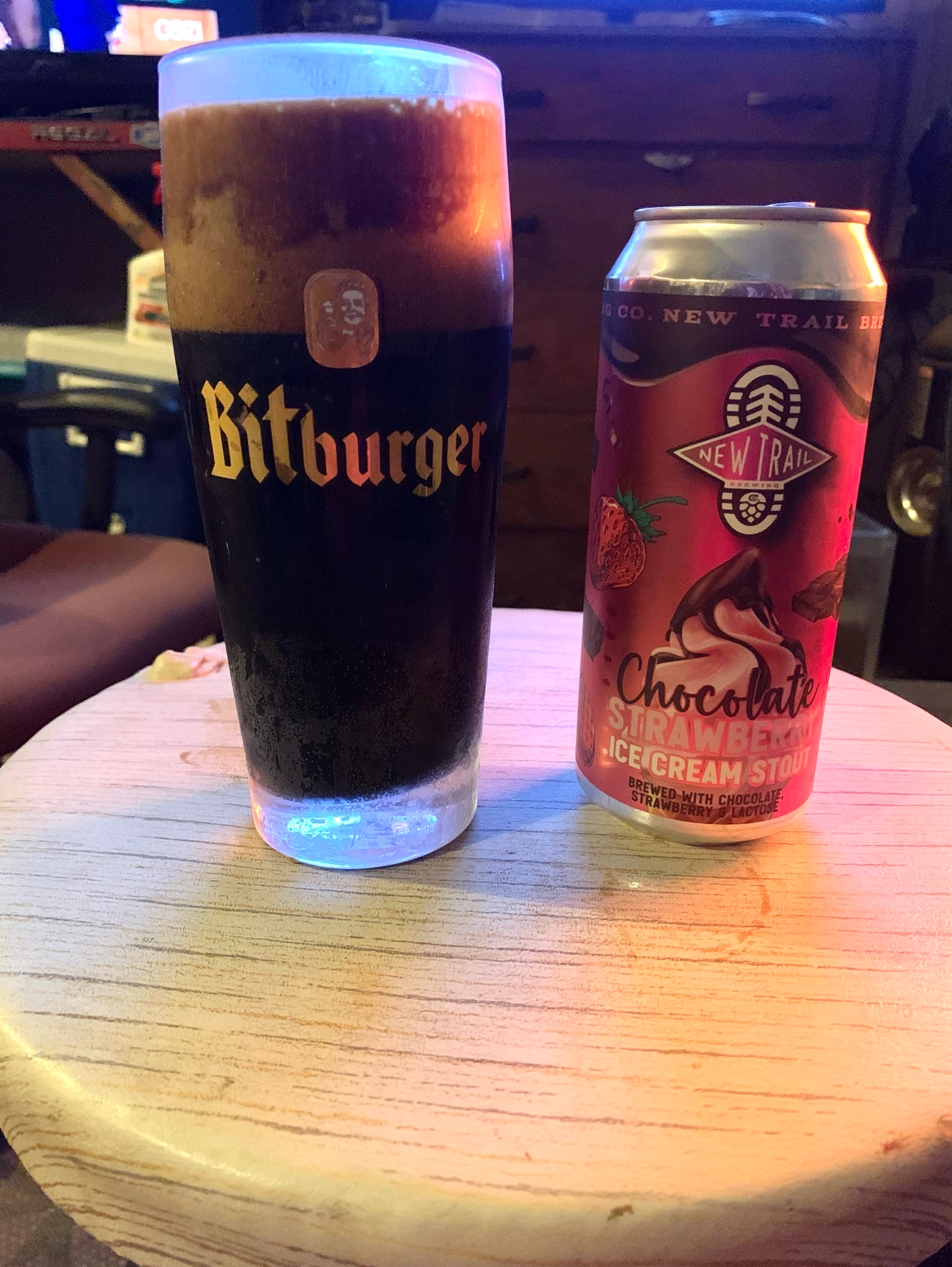 Chocolate Strawberry Ice Cream Stout, United States
