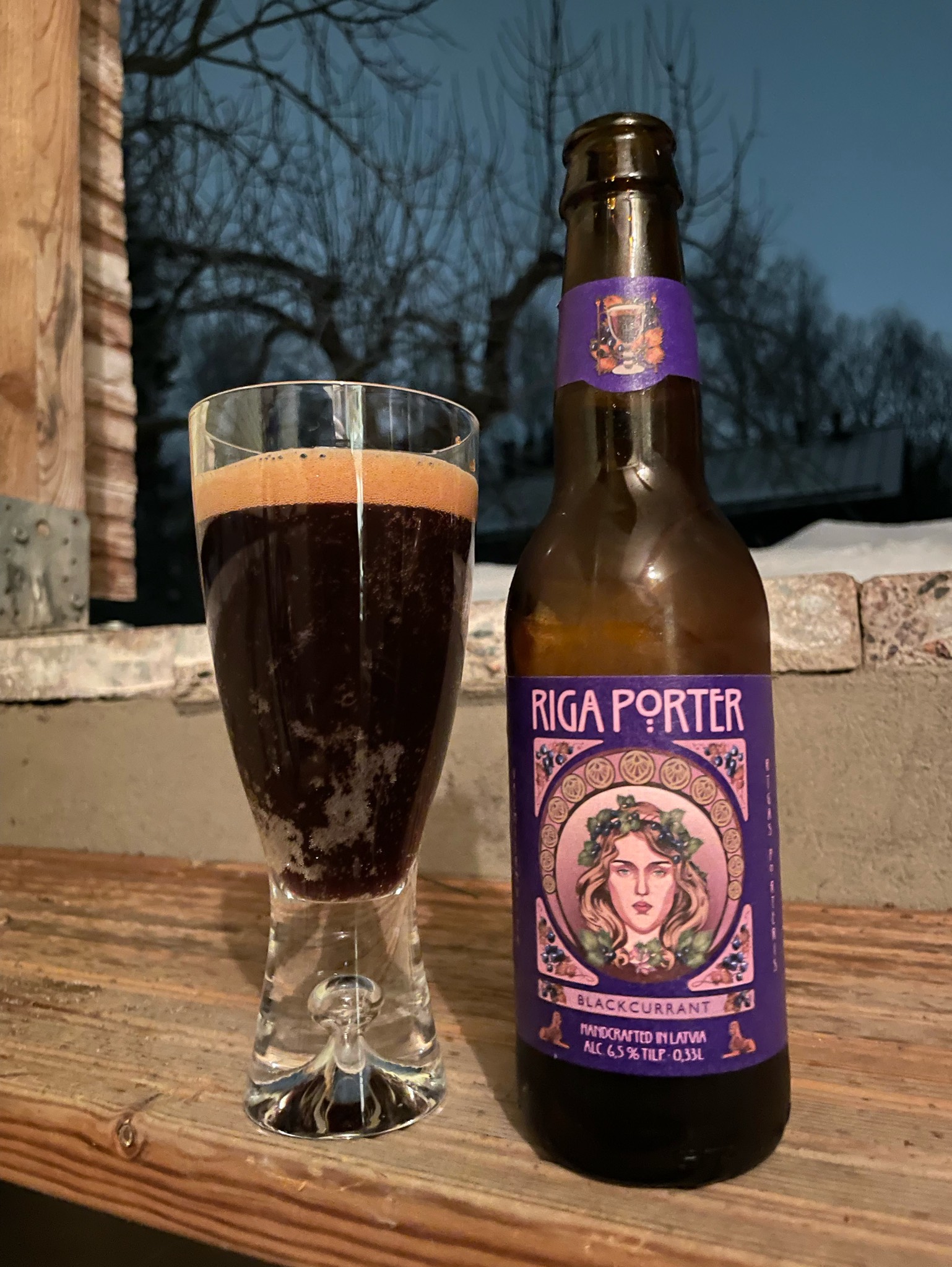 Riga Porter Blackcurrant, Latvia