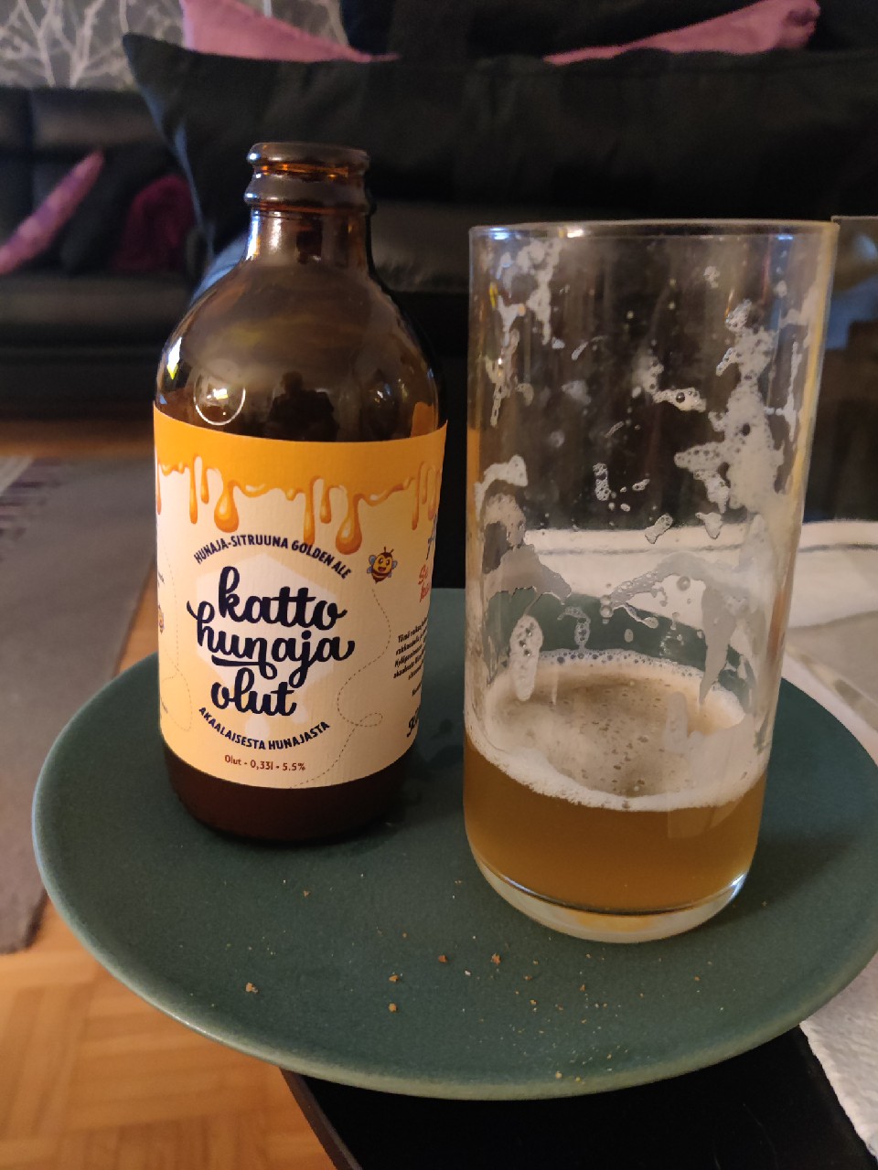 I ❤️ Akaa - Golden Ale / Kattohunaja Olut, Finland