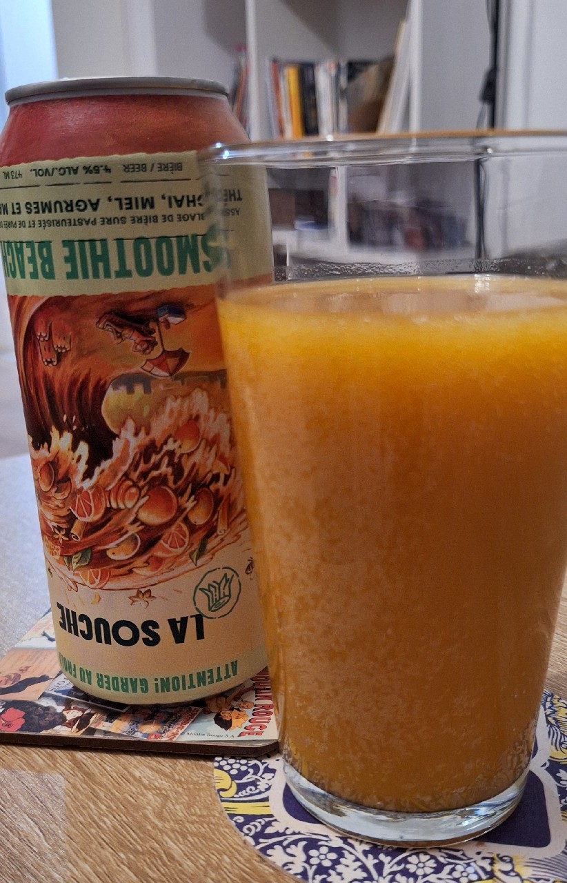 Smoothie beach thé chaï, miel, agrumes & mangue, Canada