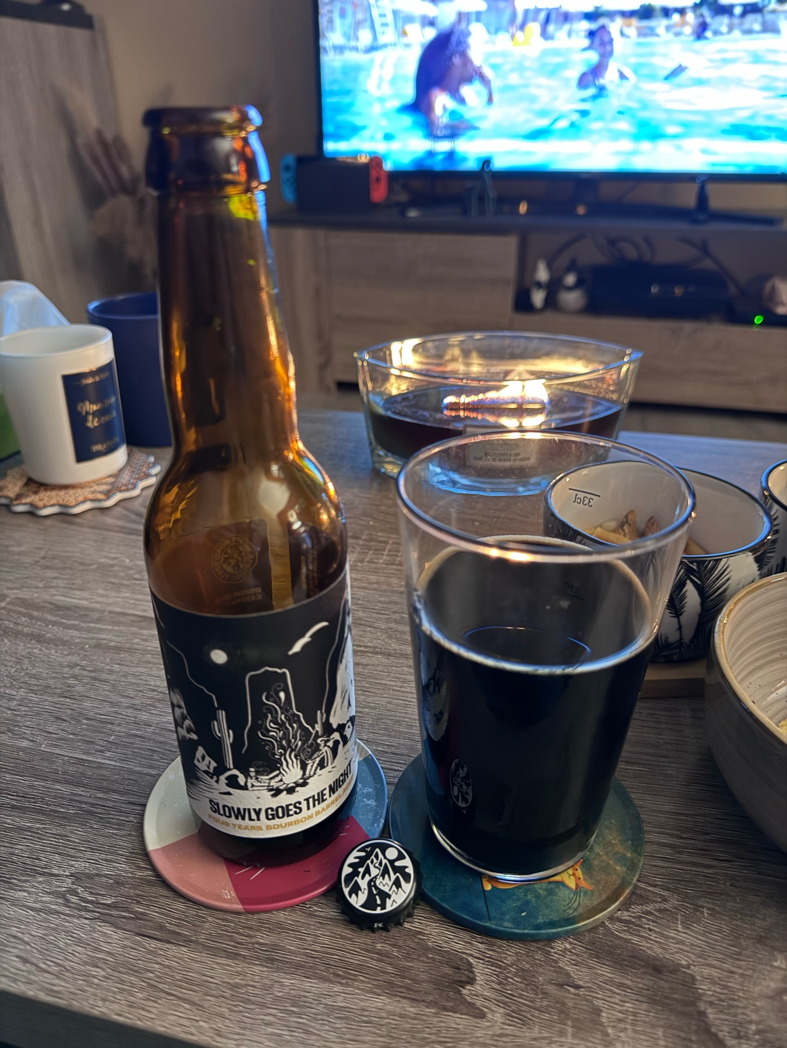 Slowly Goes The Night, France